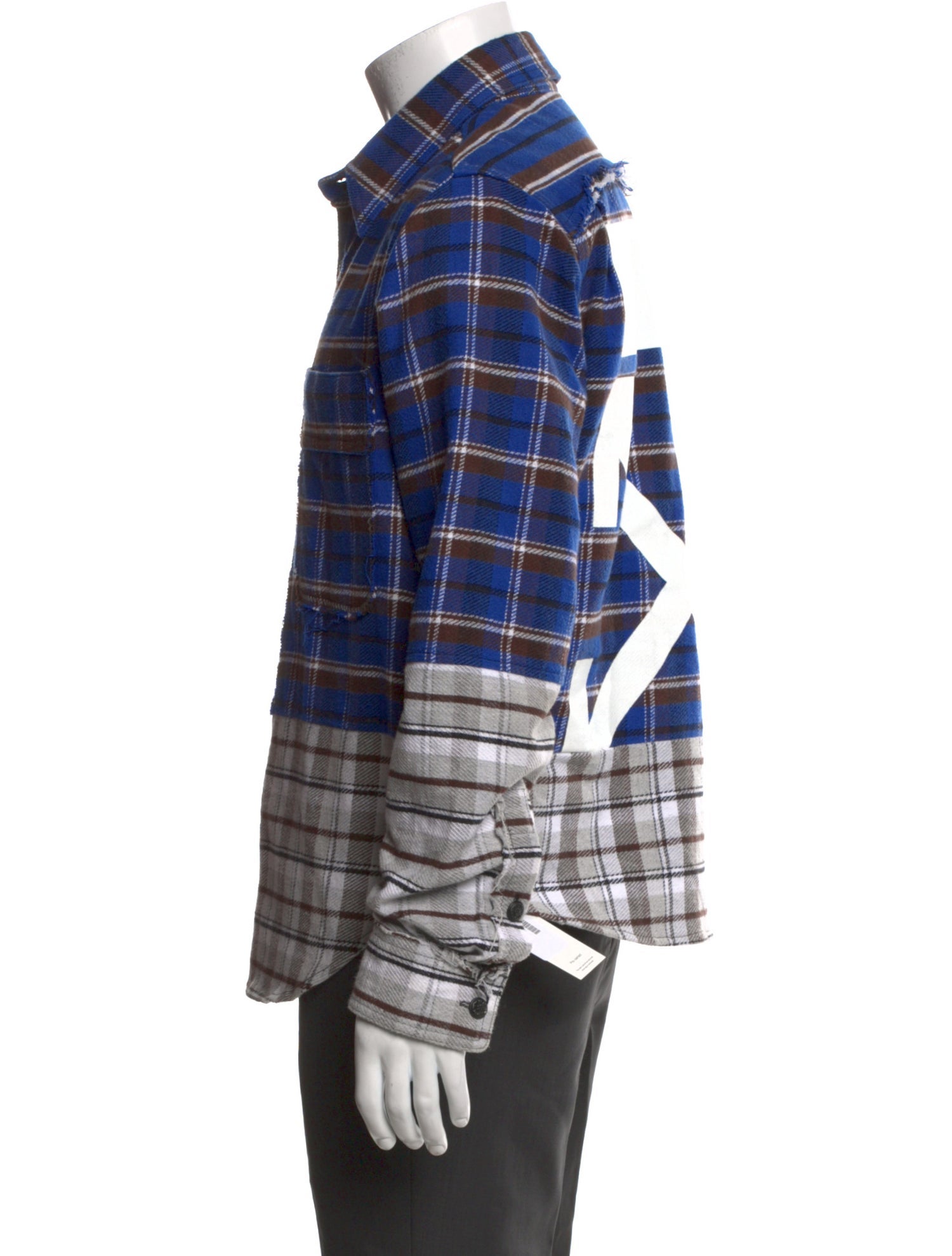 Off-White 2018 Plaid Print Shirt