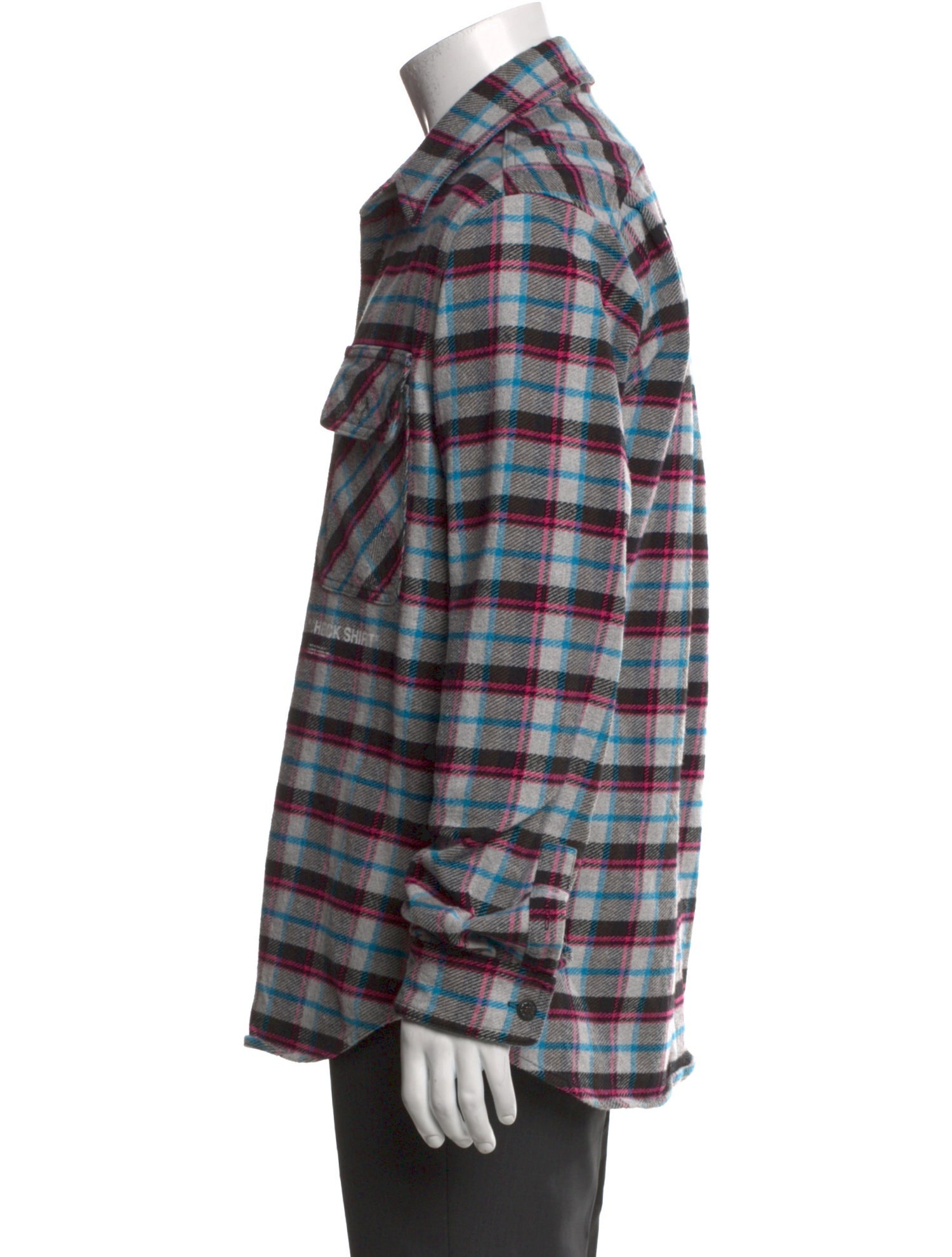 Off-White 2018 Plaid Print Shirt