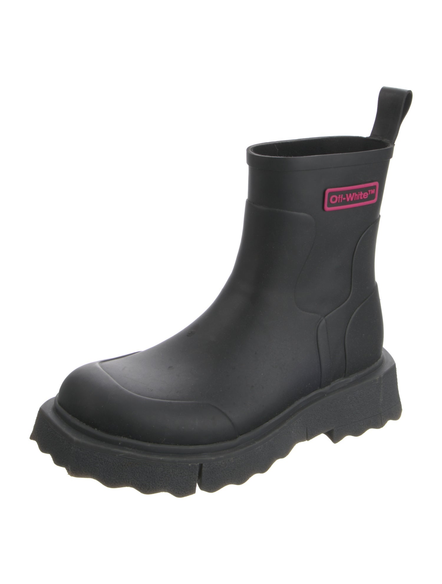 Off-White Sponge Rubber Rain Boots