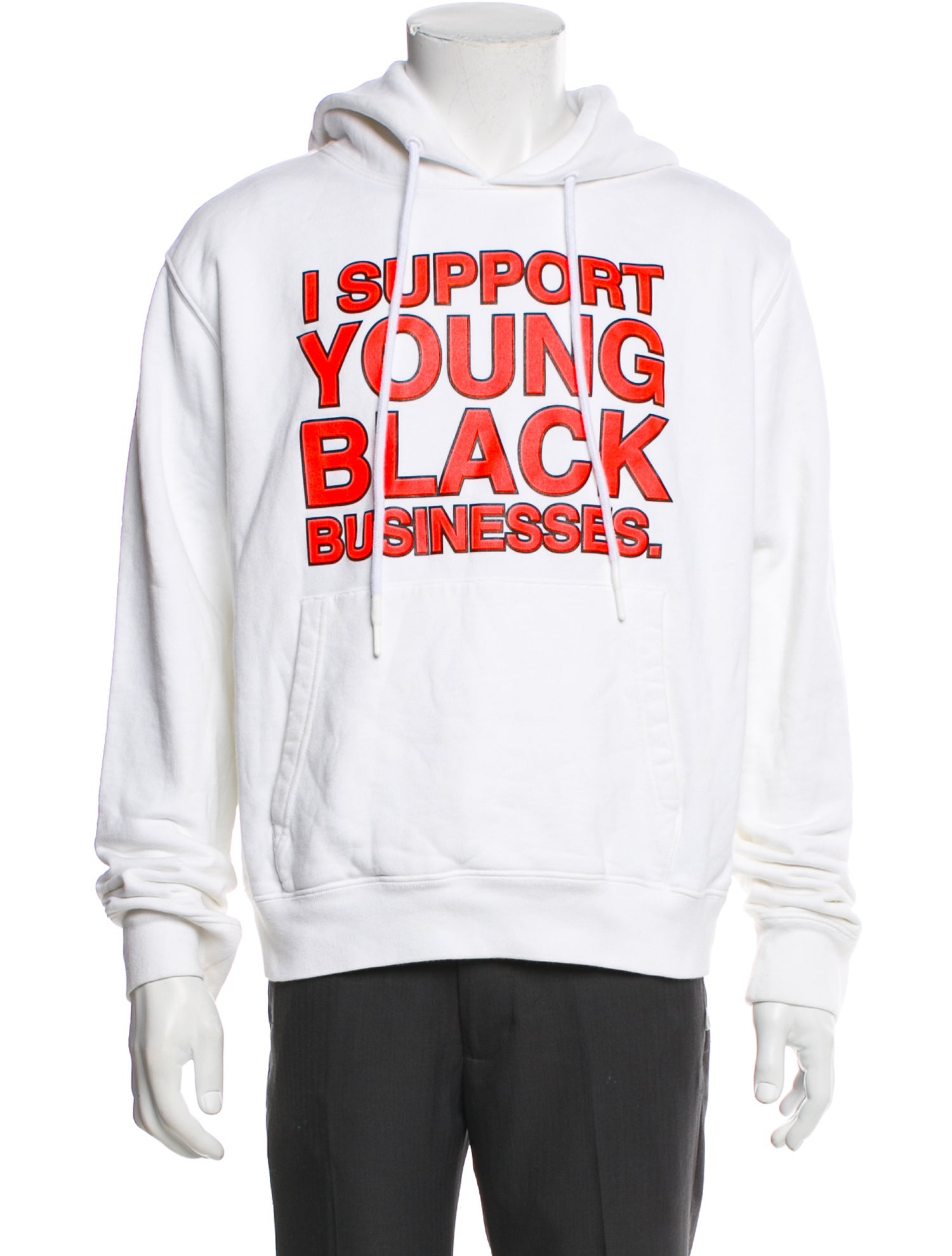 Off-White 2020 'I Support Young Black Businesses' Hoodie