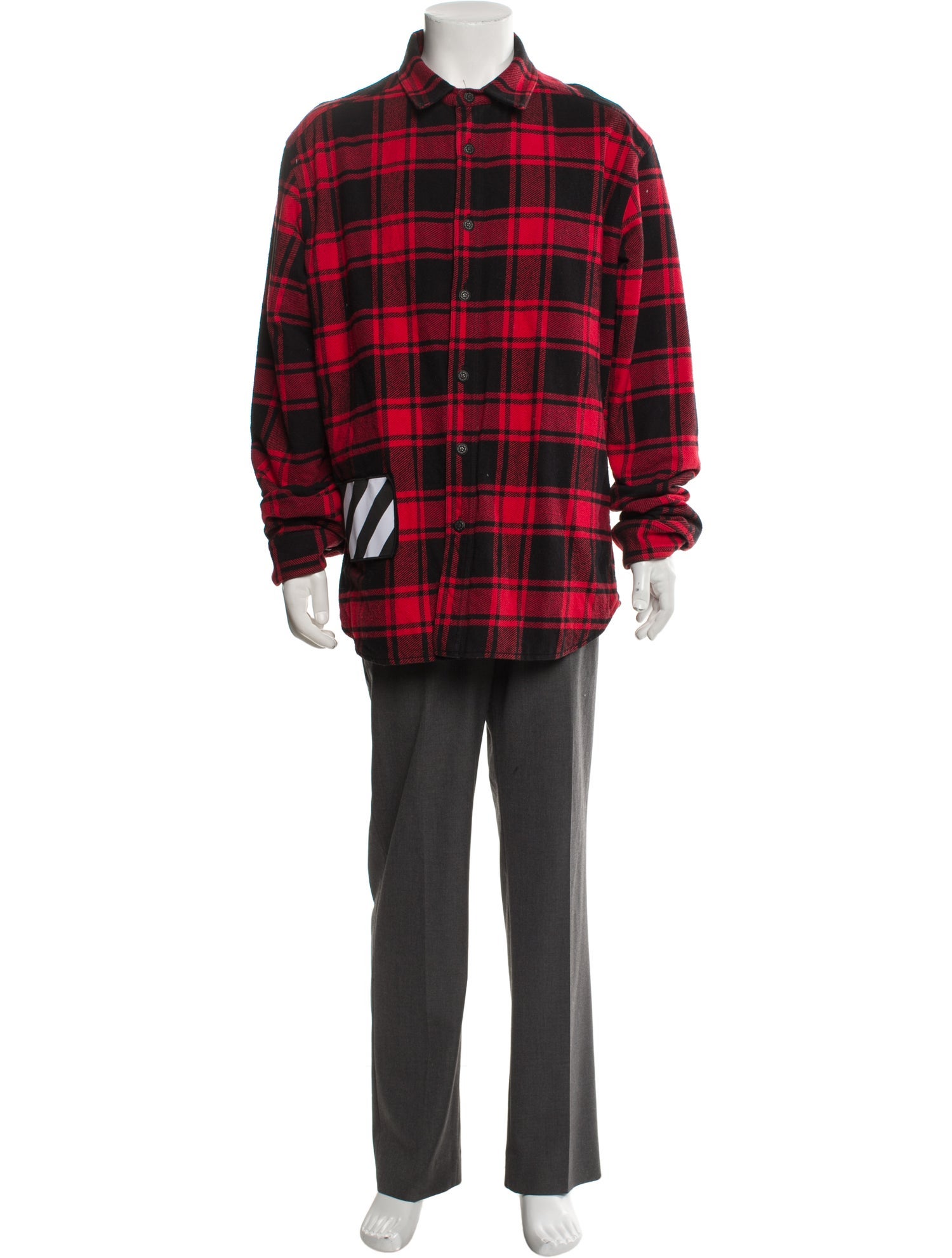 Off-White 2018 Signature Logo Bomber Jacket