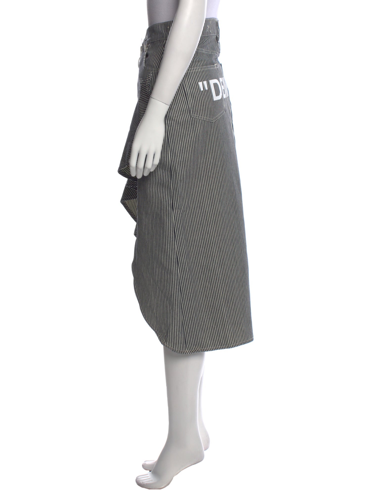 Off-White 2018 Midi Length Skirt