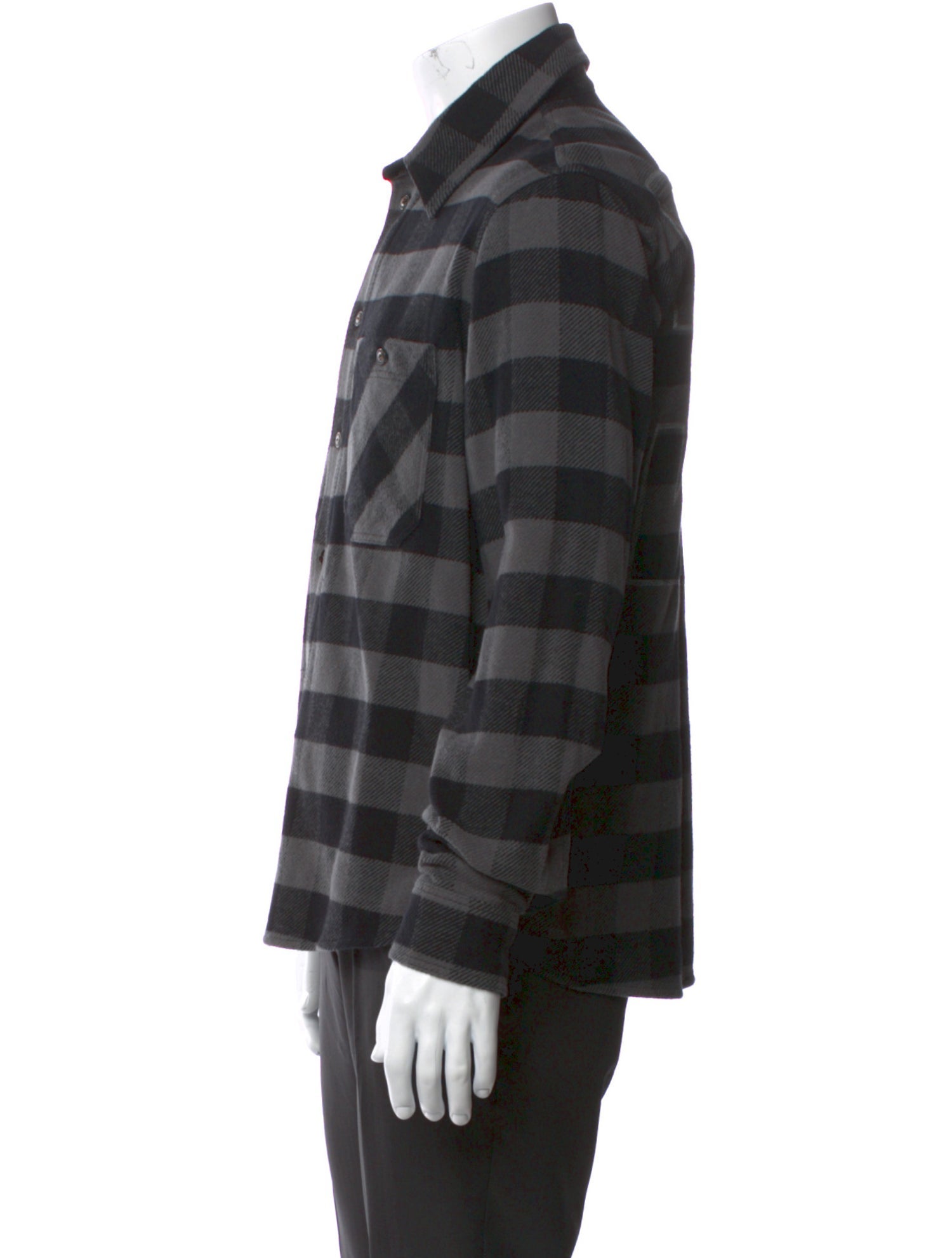 Off-White Arrows Plaid Plaid Print Shirt