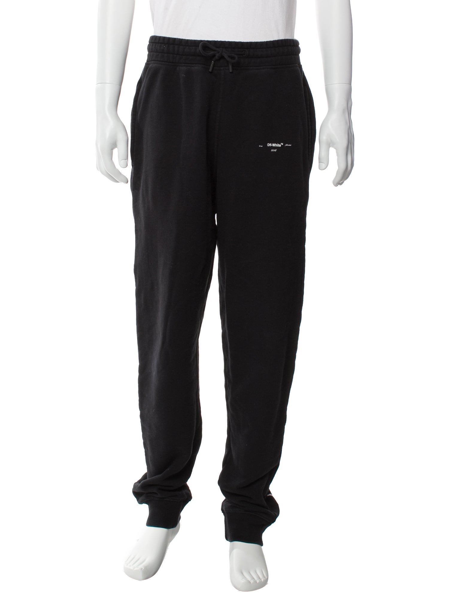 Off-White 2018 Graphic Print Lounge Bottoms