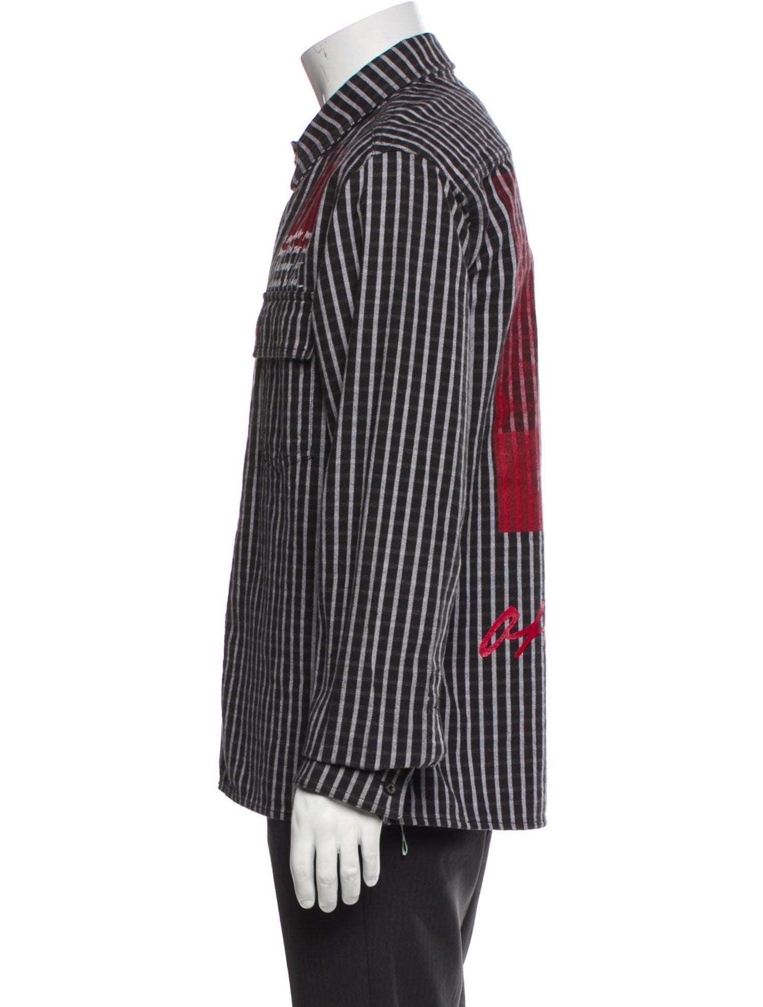 Off-White 2019 Striped Windbreaker