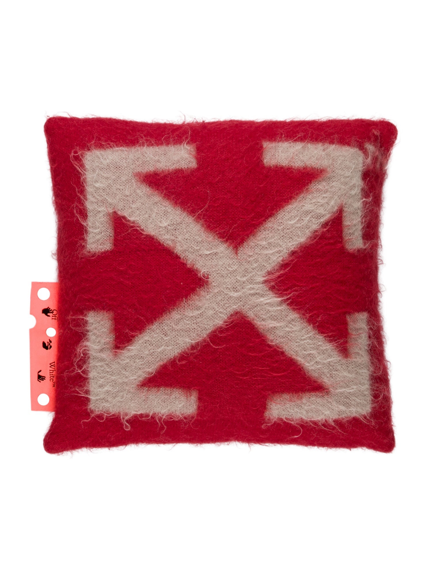 Off-White CNY Arrows Throw Pillow