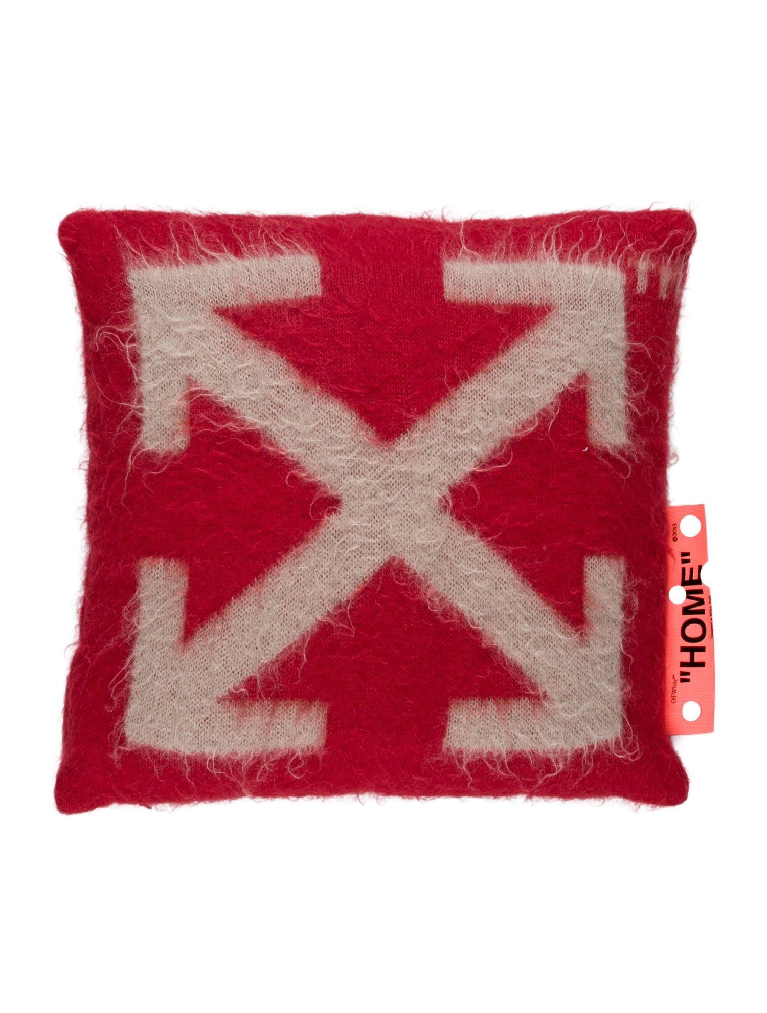 Off-White CNY Arrows Throw Pillow