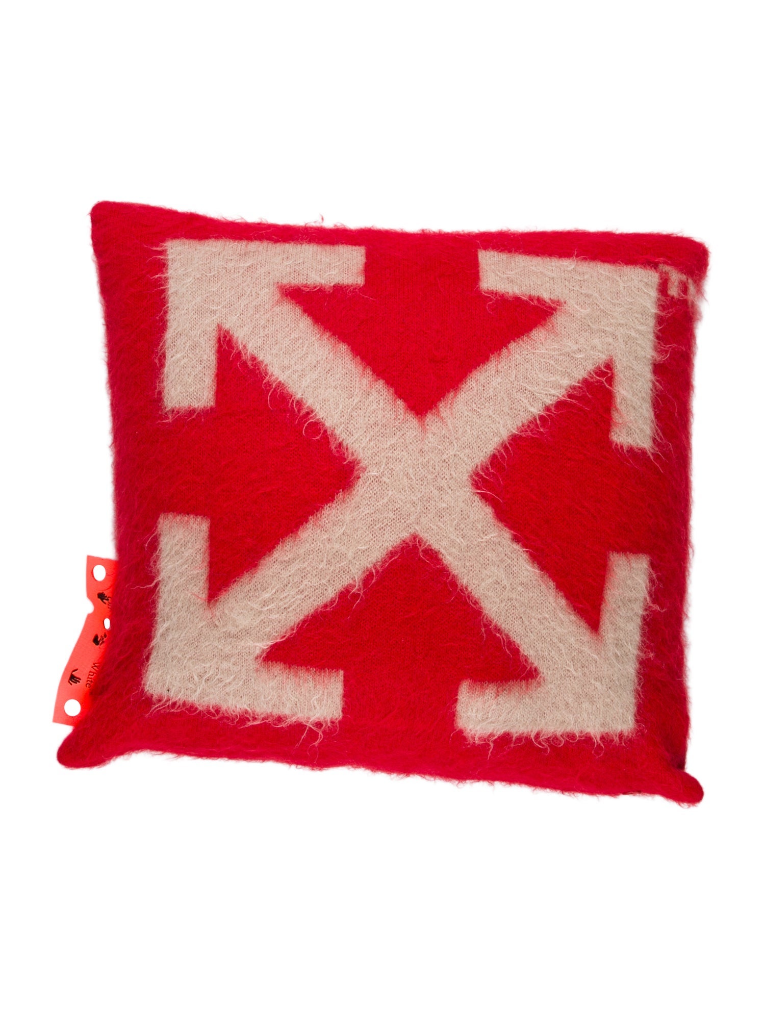 Off-White CNY Arrows Throw Pillow