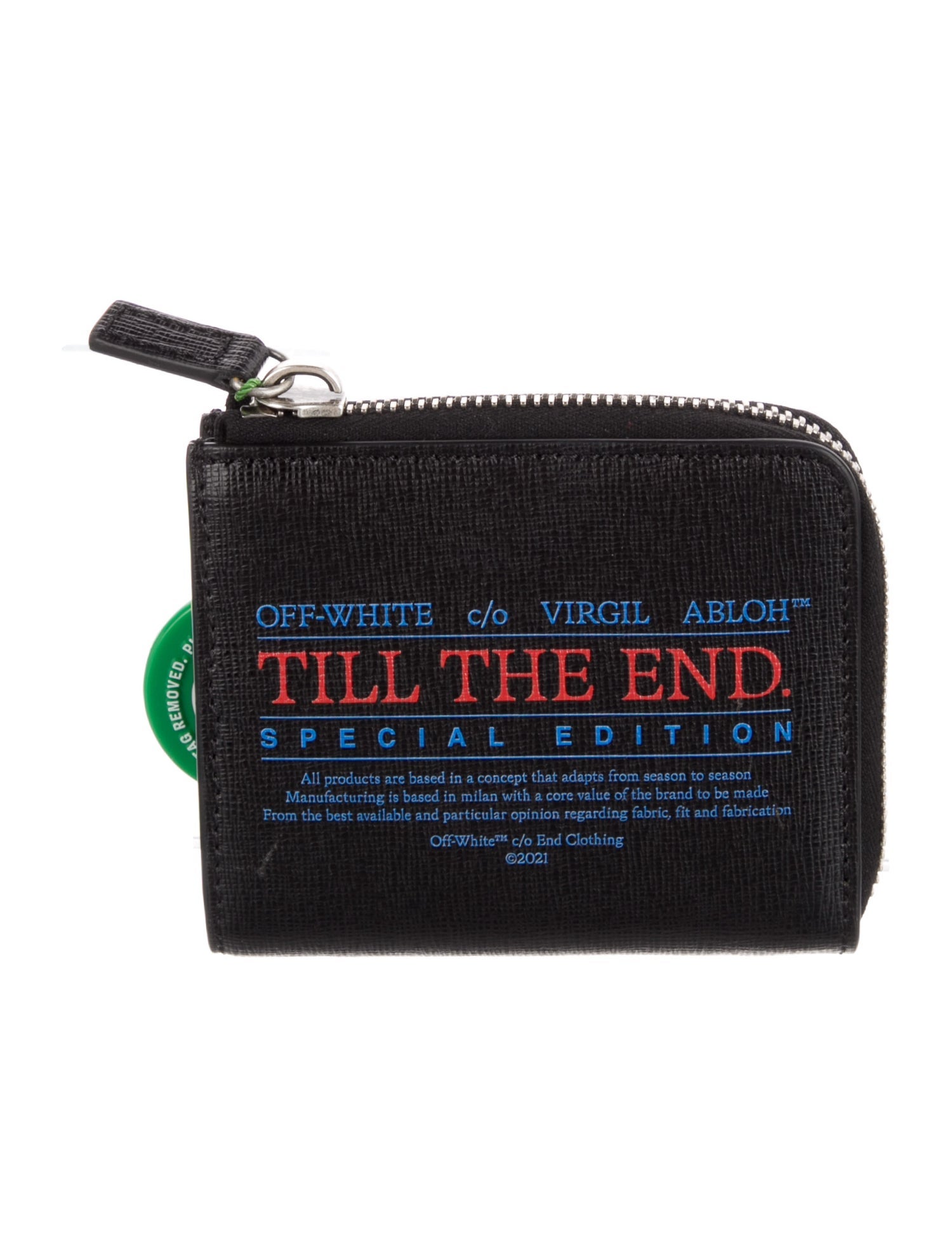 Off-White 2021 'Till The End' Compact Wallet