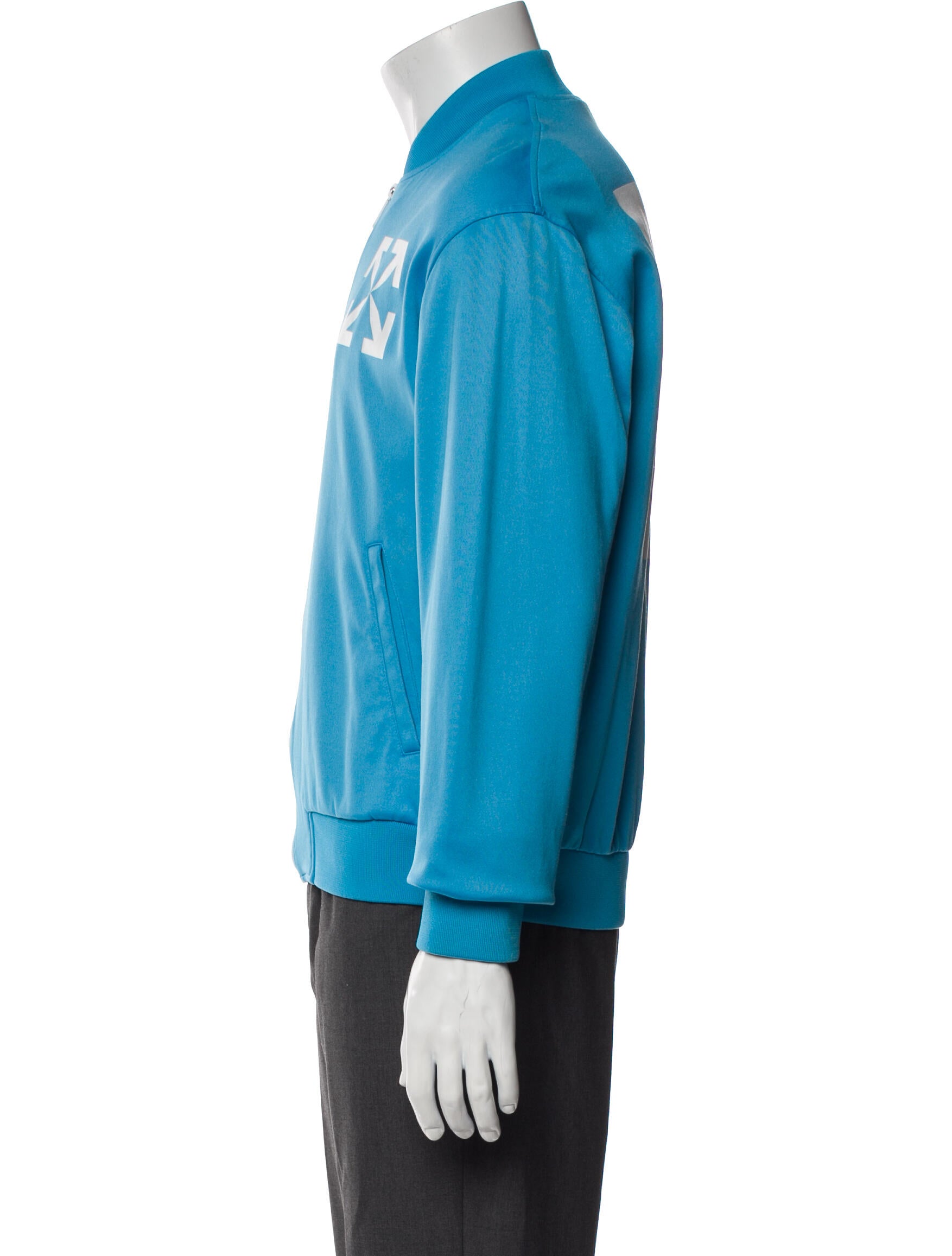 Off-White Graphic Print Windbreaker