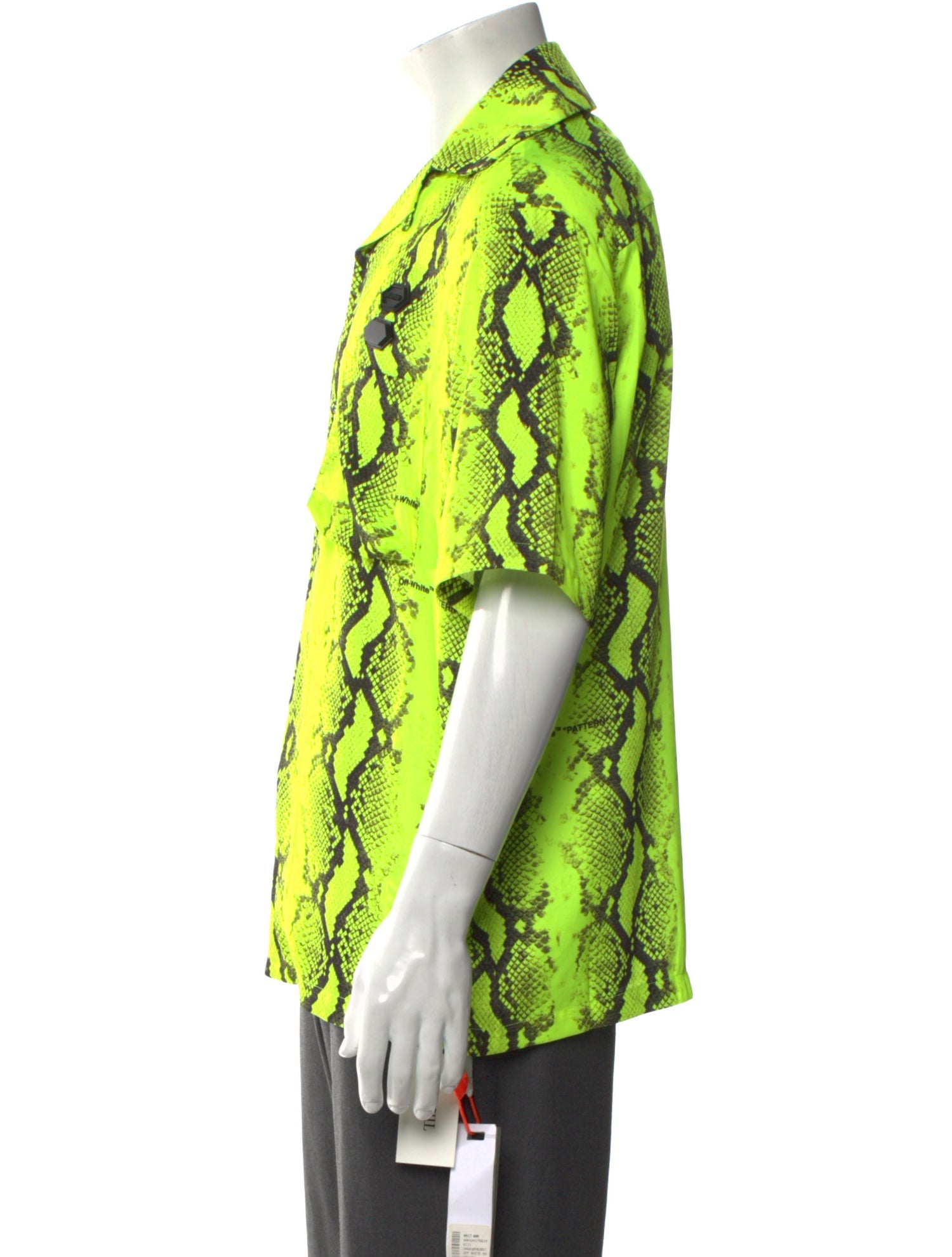 Off-White 2020 Animal Print Shirt w/ Tags