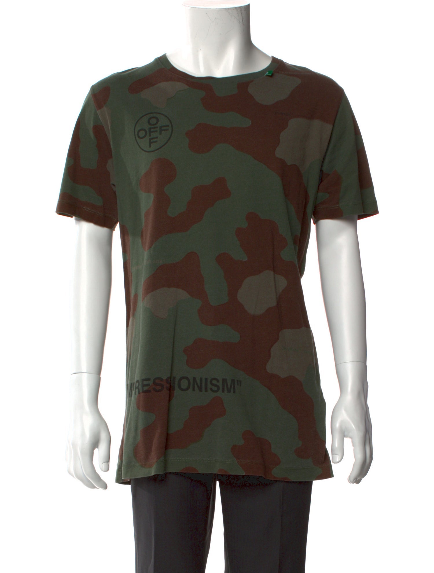 Off-White 2019 Camouflage T-Shirt