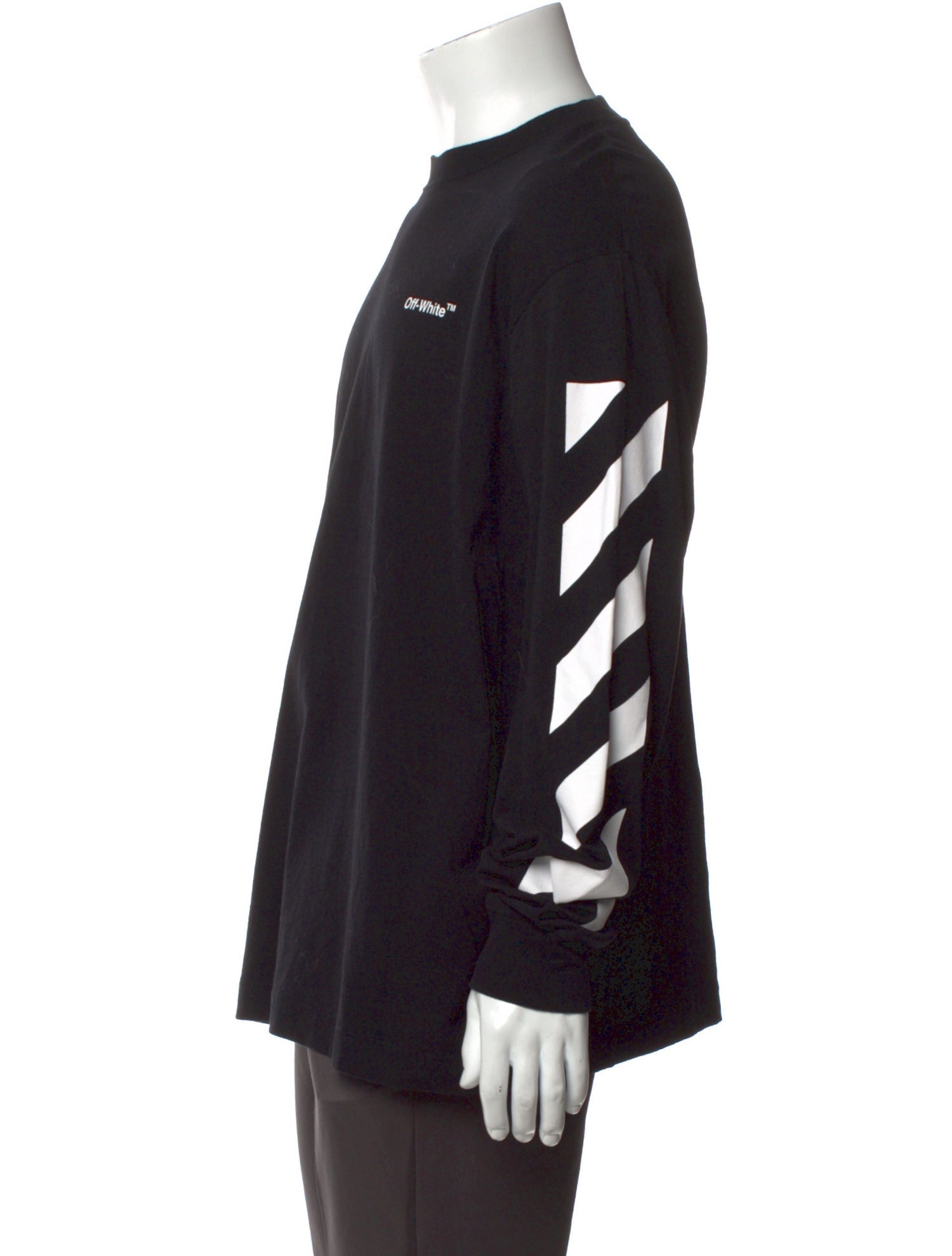 Off-White Diagonals Graphic Print T-Shirt