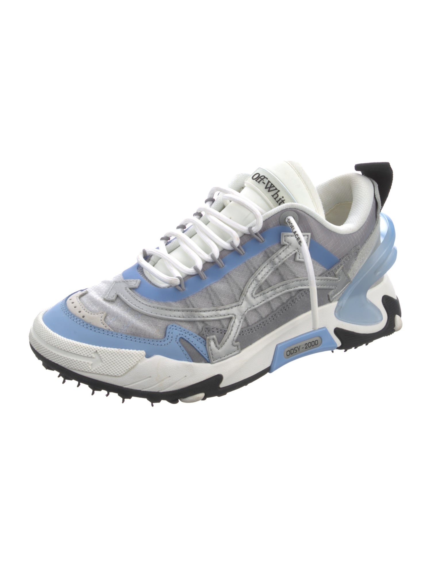 Off-White ODSY-2000 'Grey White' Athletic Sneakers