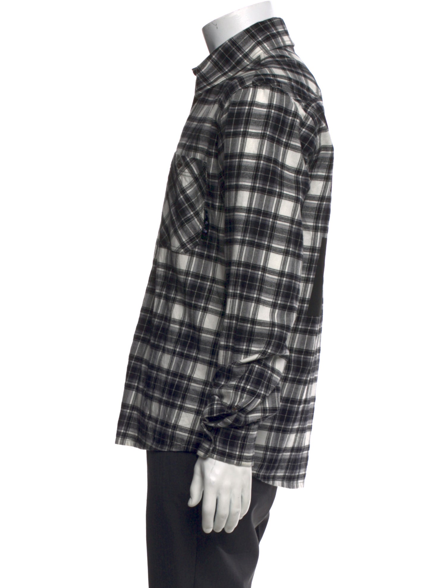 Off-White 2021 Plaid Print Western Shirt