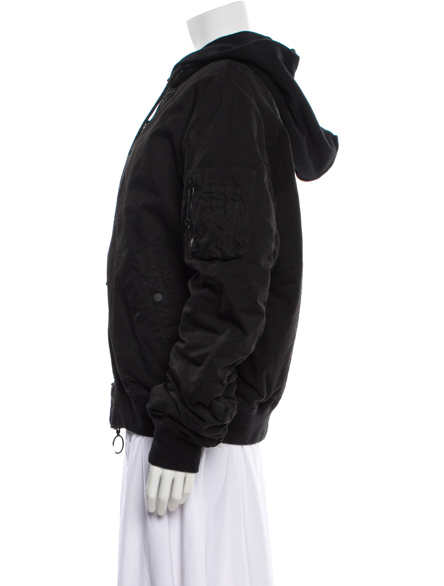 Off-White 2020 Stencil Arrows Puffer Coat