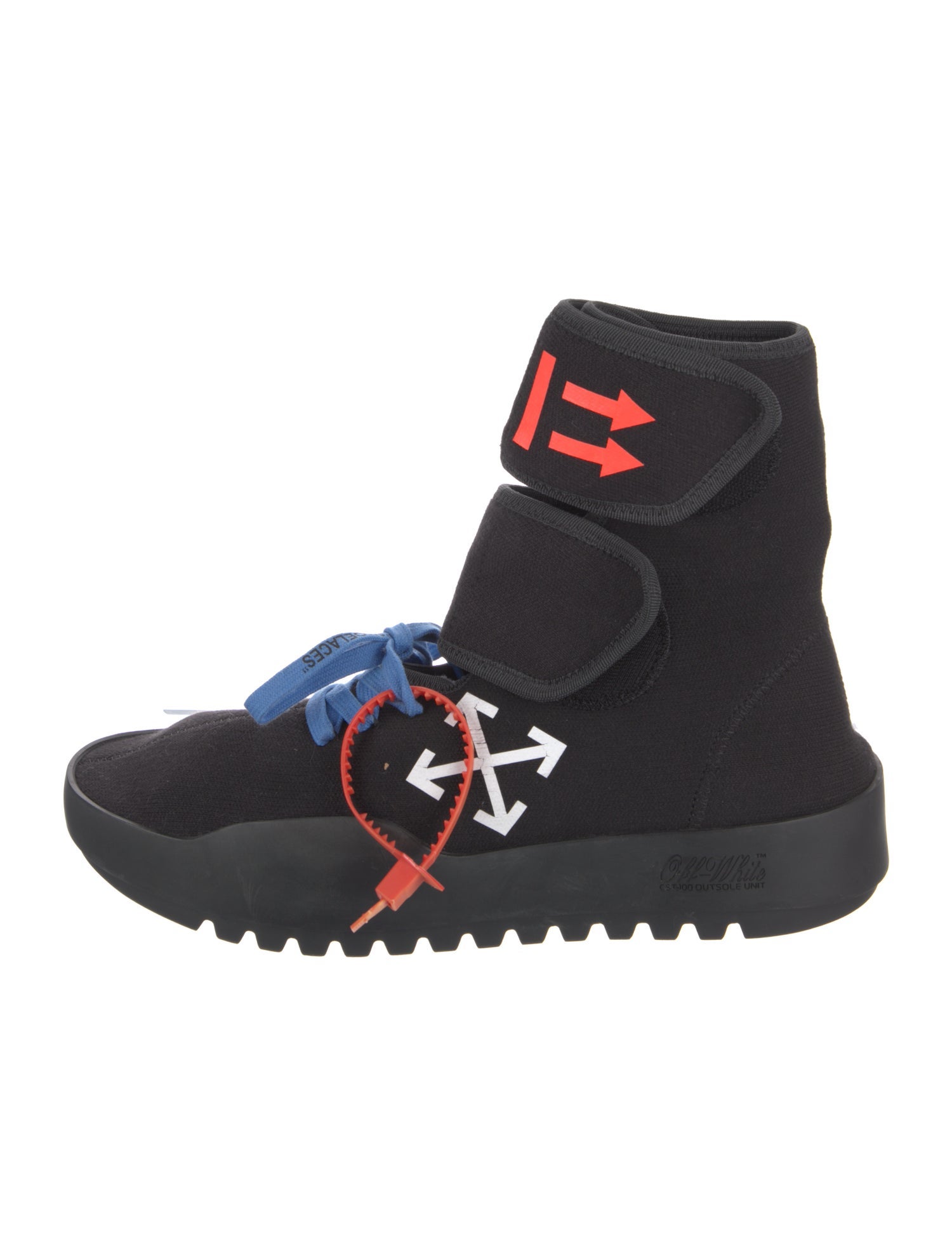 Off-White Moto Wrap Sock Sneakers