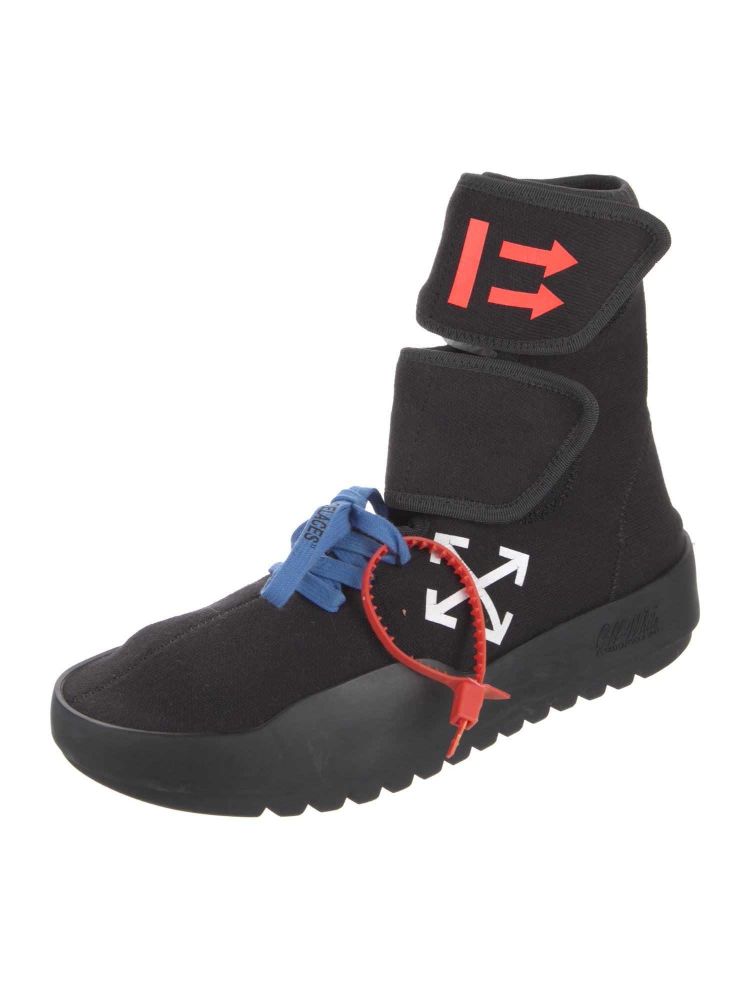 Off-White Moto Wrap Sock Sneakers