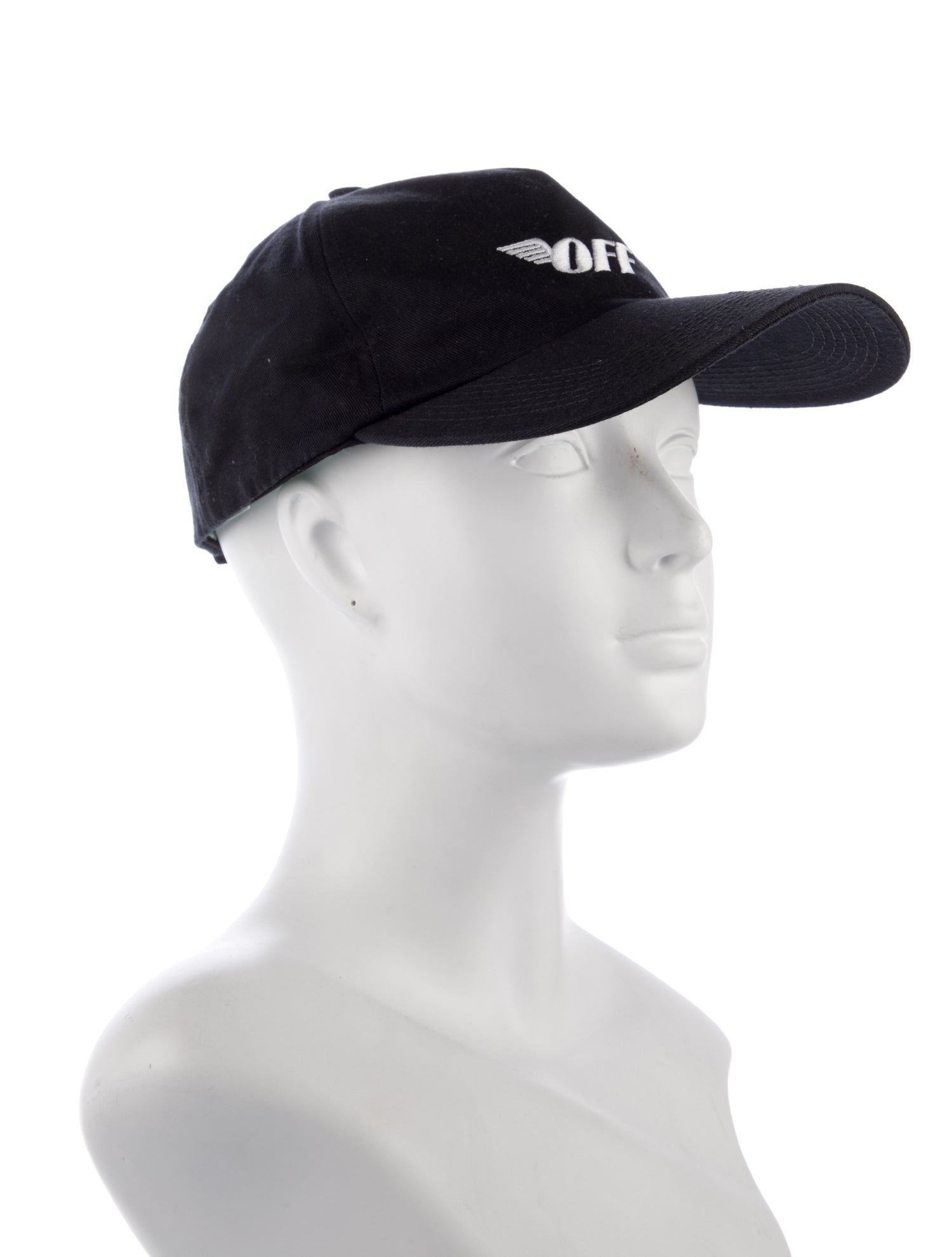 Off-White Embroidered 'Wing Off' Baseball Hat