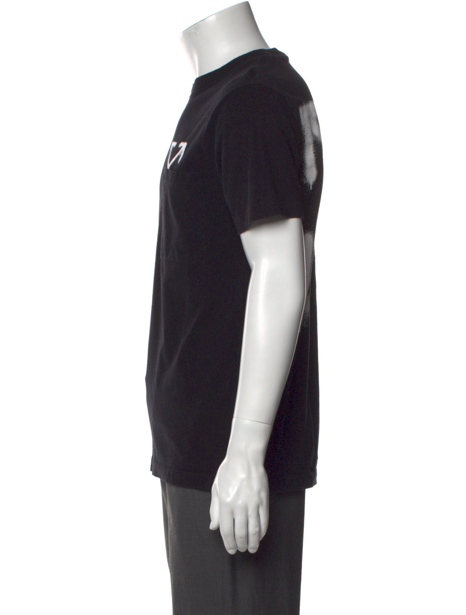 Off-White Graphic Print Crew Neck T-Shirt