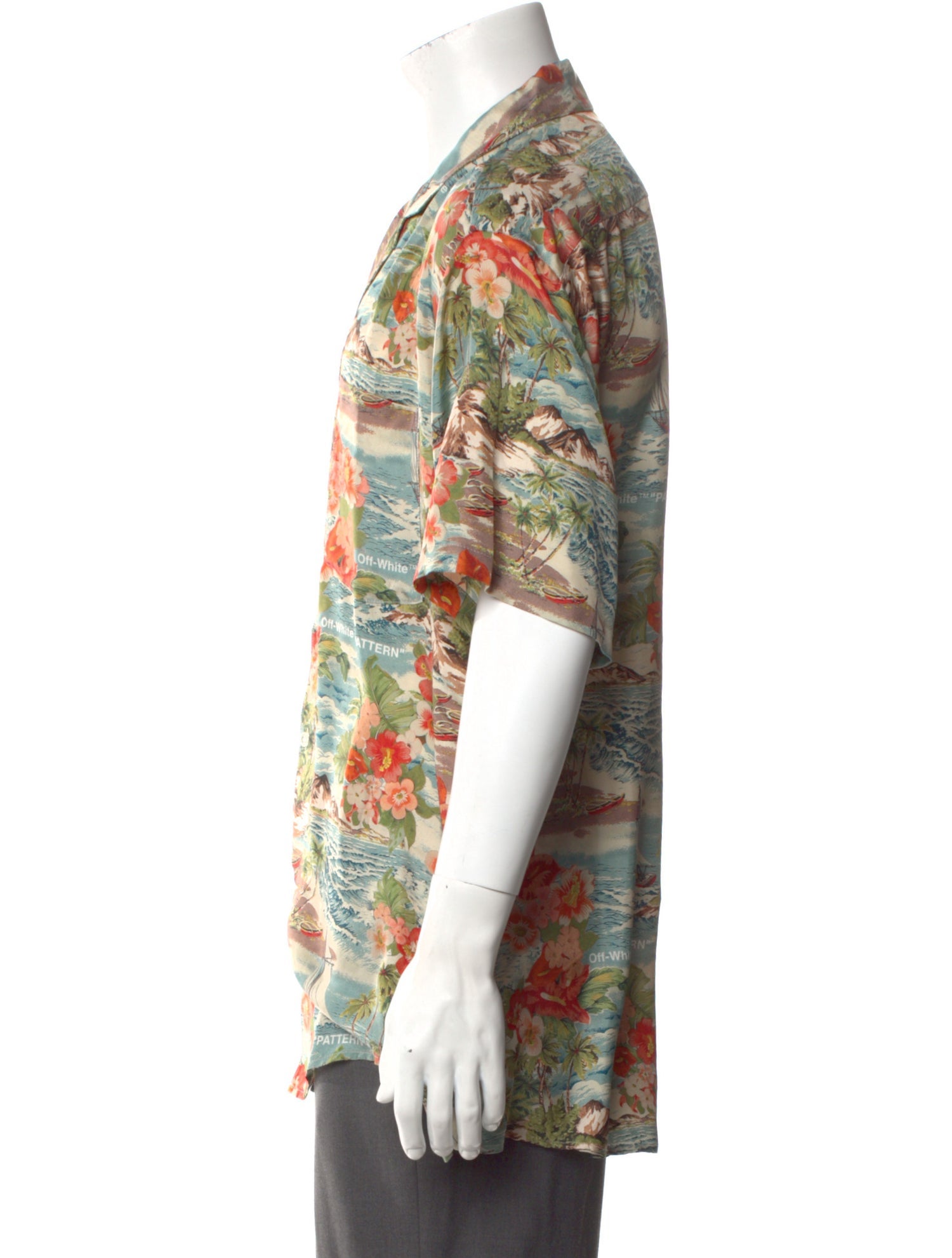 Off-White 2018 Hawaiian Shirt Shirt