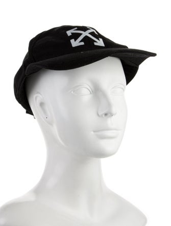 Off-White Solid Embroidered Arrows Baseball Cap
