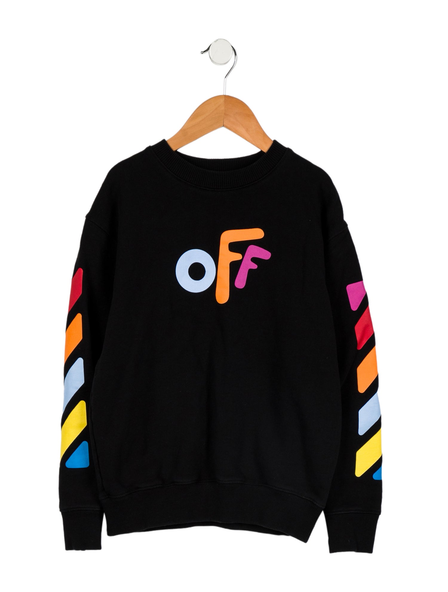 Off-White Boys' Logo Crewneck Sweatshirt