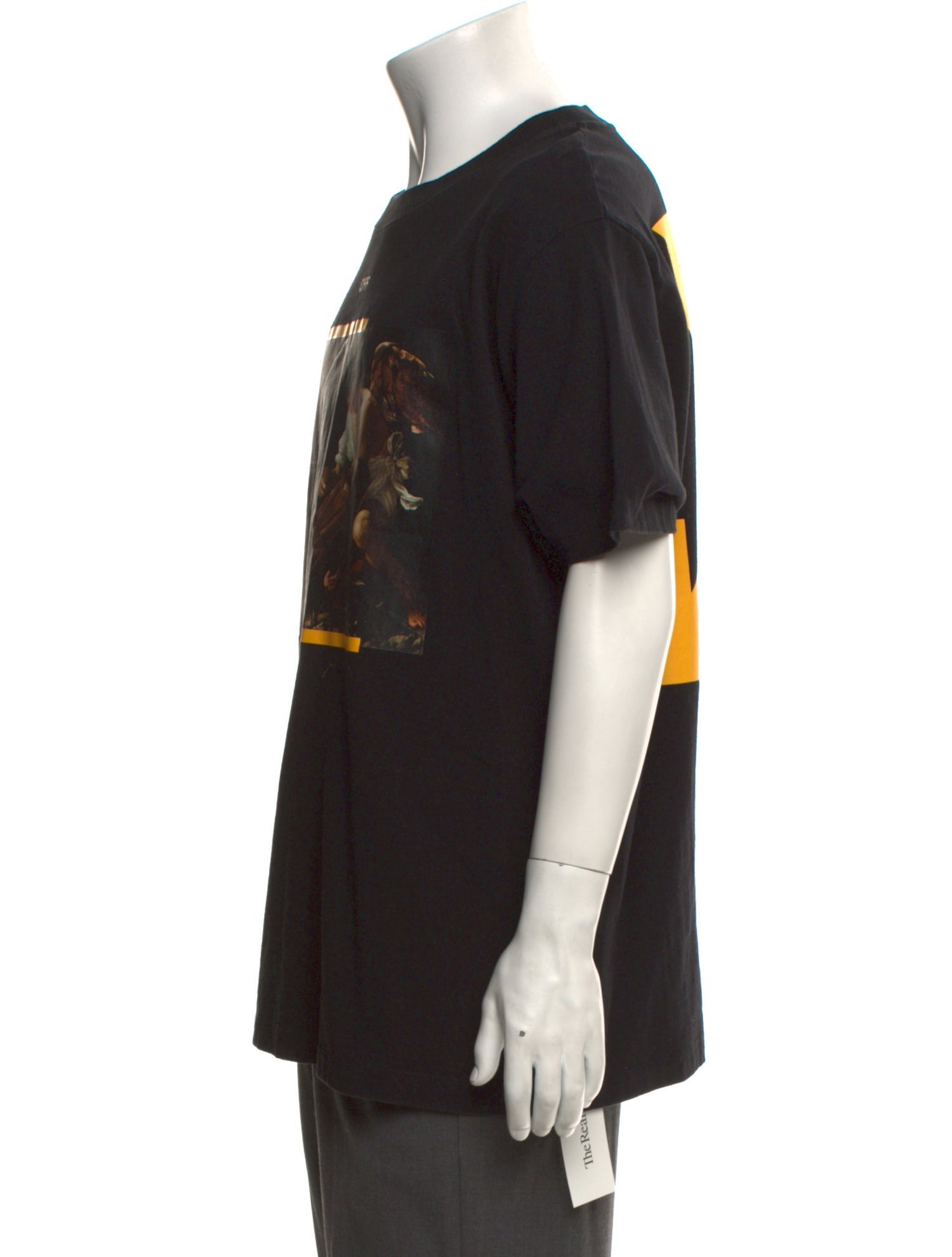 Off-White Graphic Print Crew Neck T-Shirt