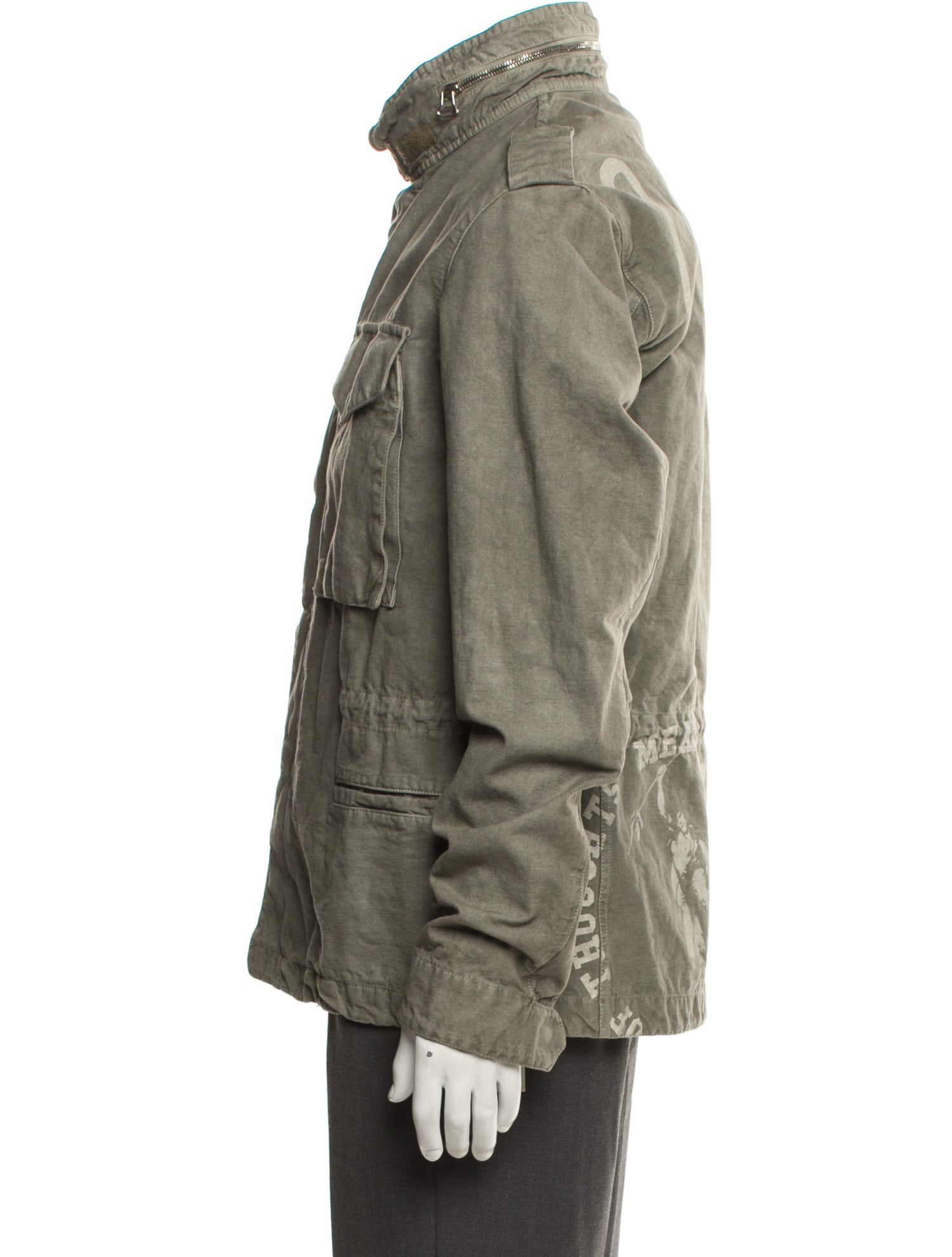 Off-White Signature Logo Utility Jacket