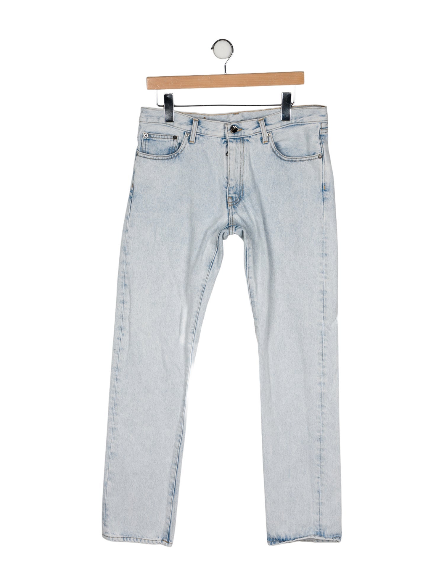 Off-White 2022 Straight-Leg Jeans