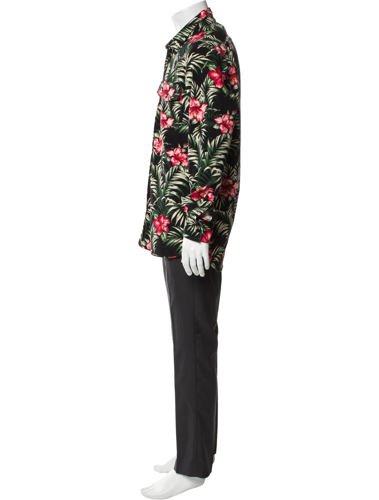 Off-White 2015 Floral Print Shirt