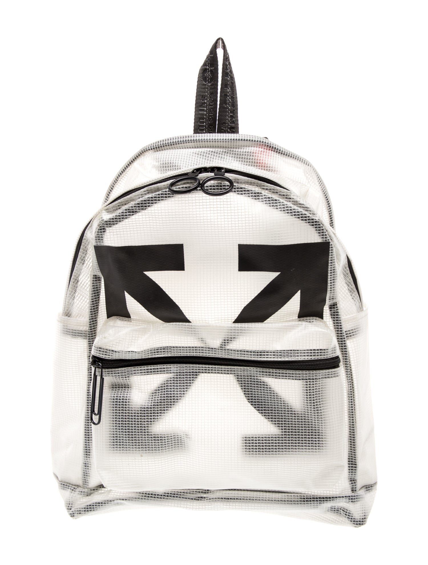 Off-White PVC Backpack