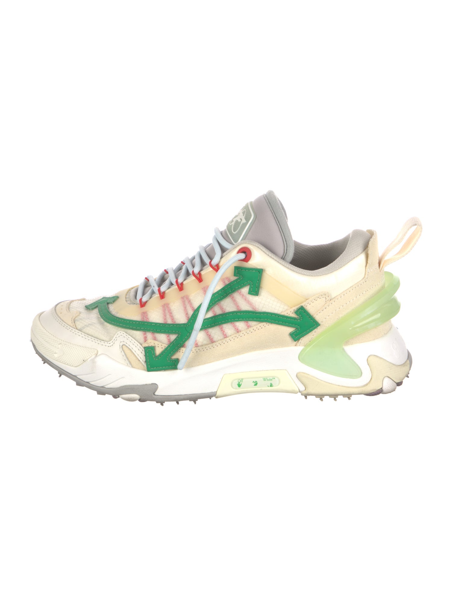 Off-White Printed Athletic Sneakers