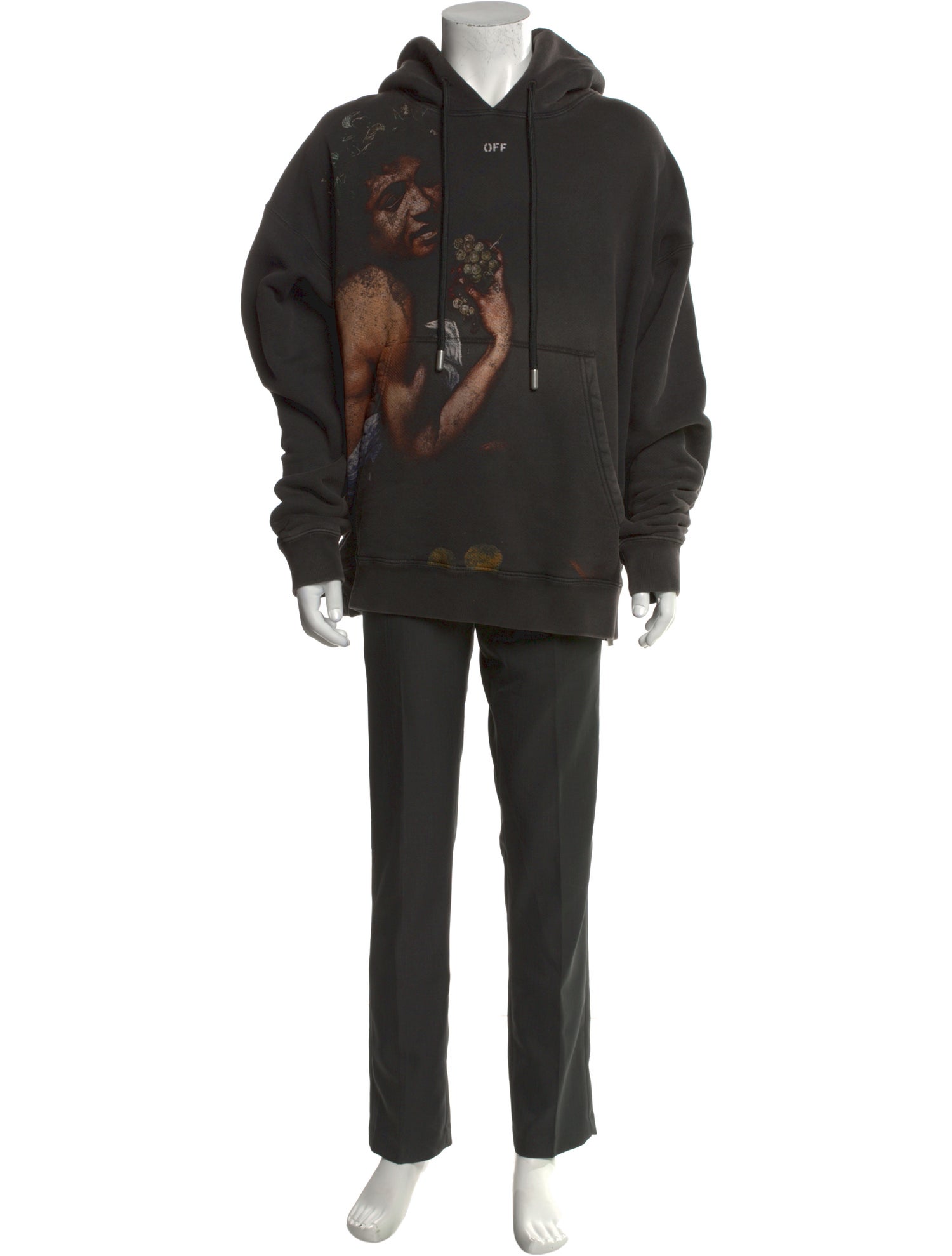 Off-White 2023 Graphic Print Hoodie