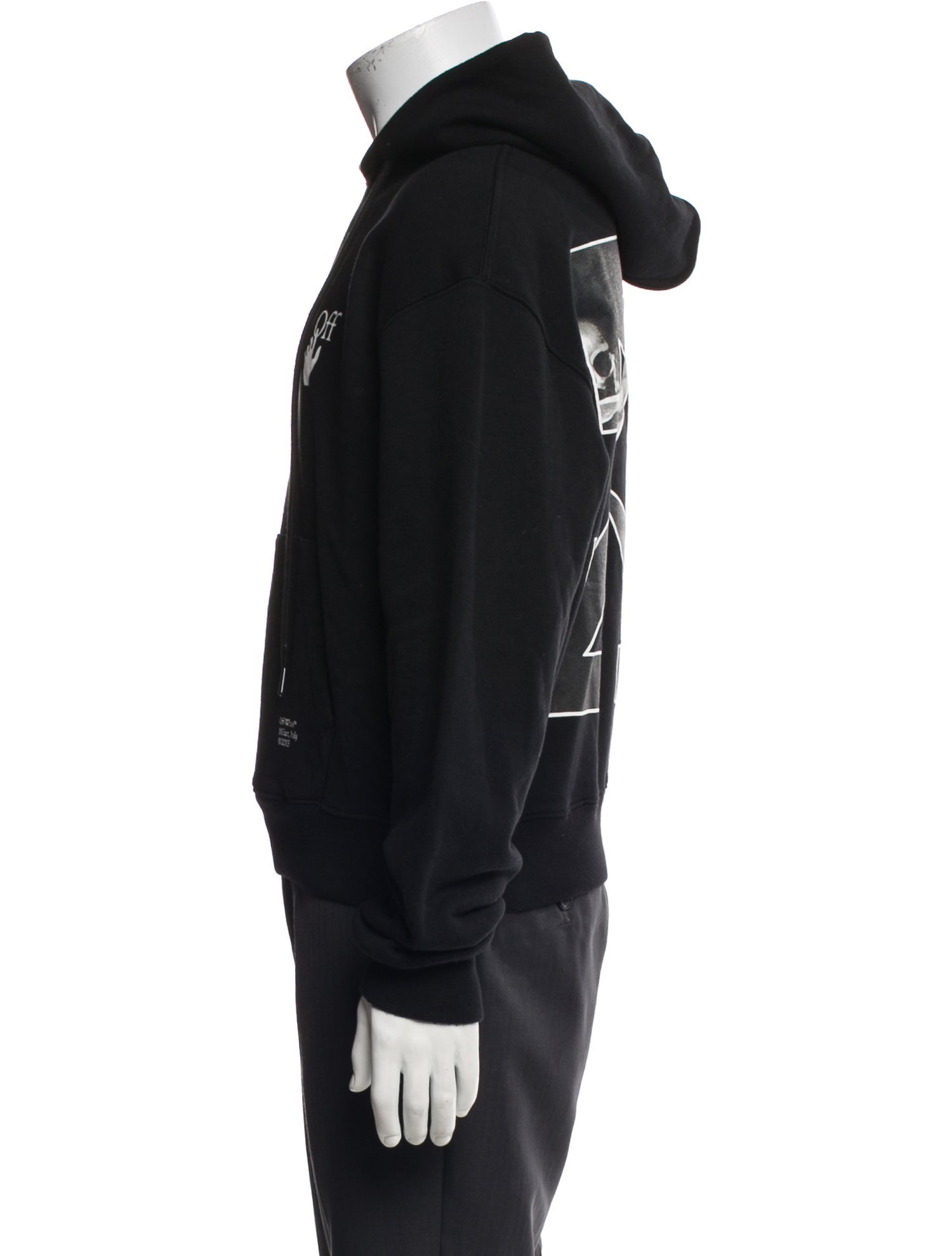 Off-White 2021 Graphic Print Hoodie