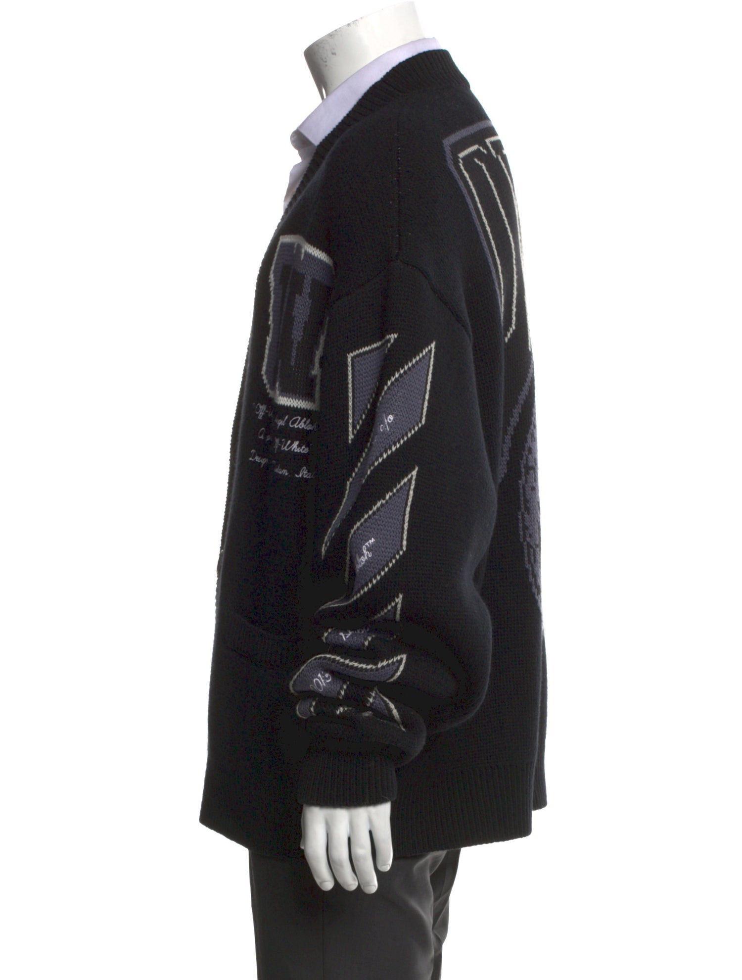 Off-White 2019 Graphic Print Cardigan