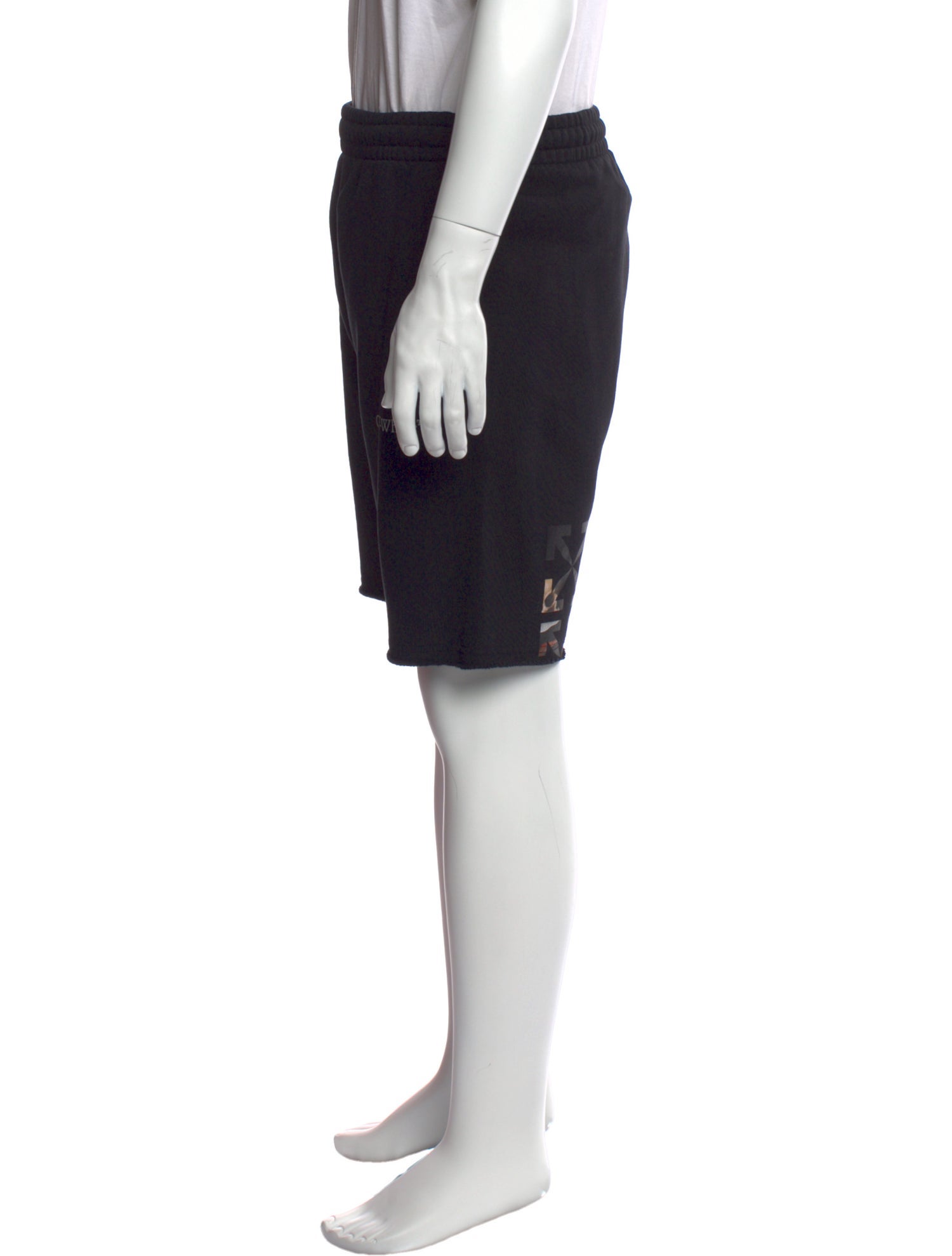 Off-White Graphic Print Shorts