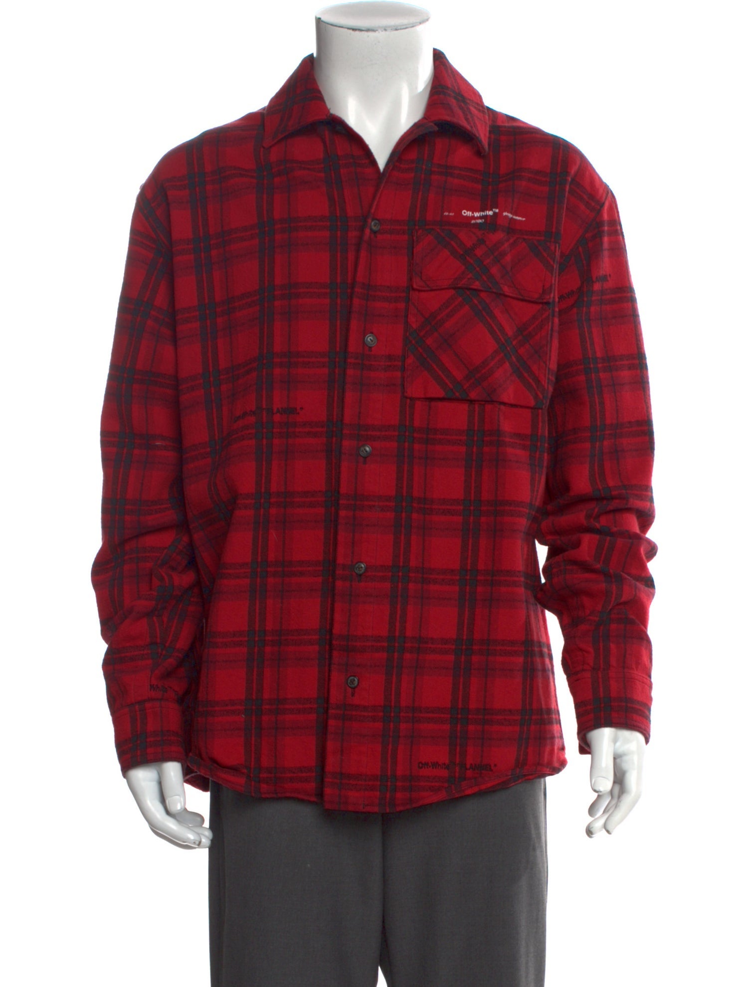 Off-White 2020 Flannel Shirt