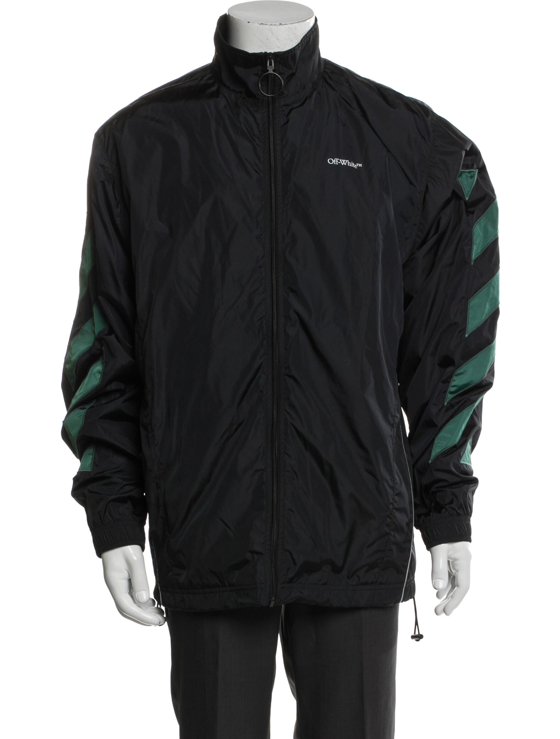 Off-White 2020 Signature Logo Windbreaker