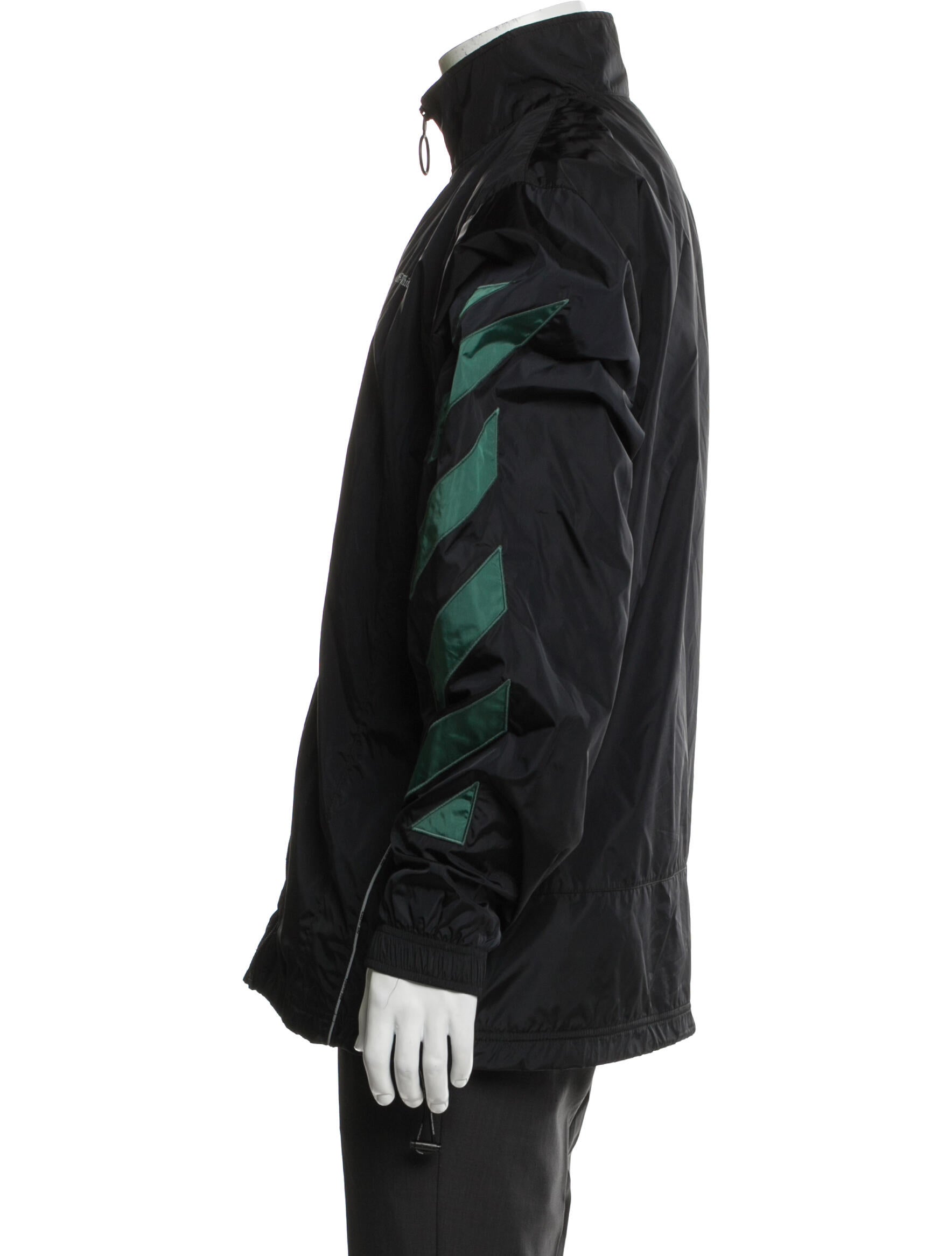 Off-White 2020 Signature Logo Windbreaker