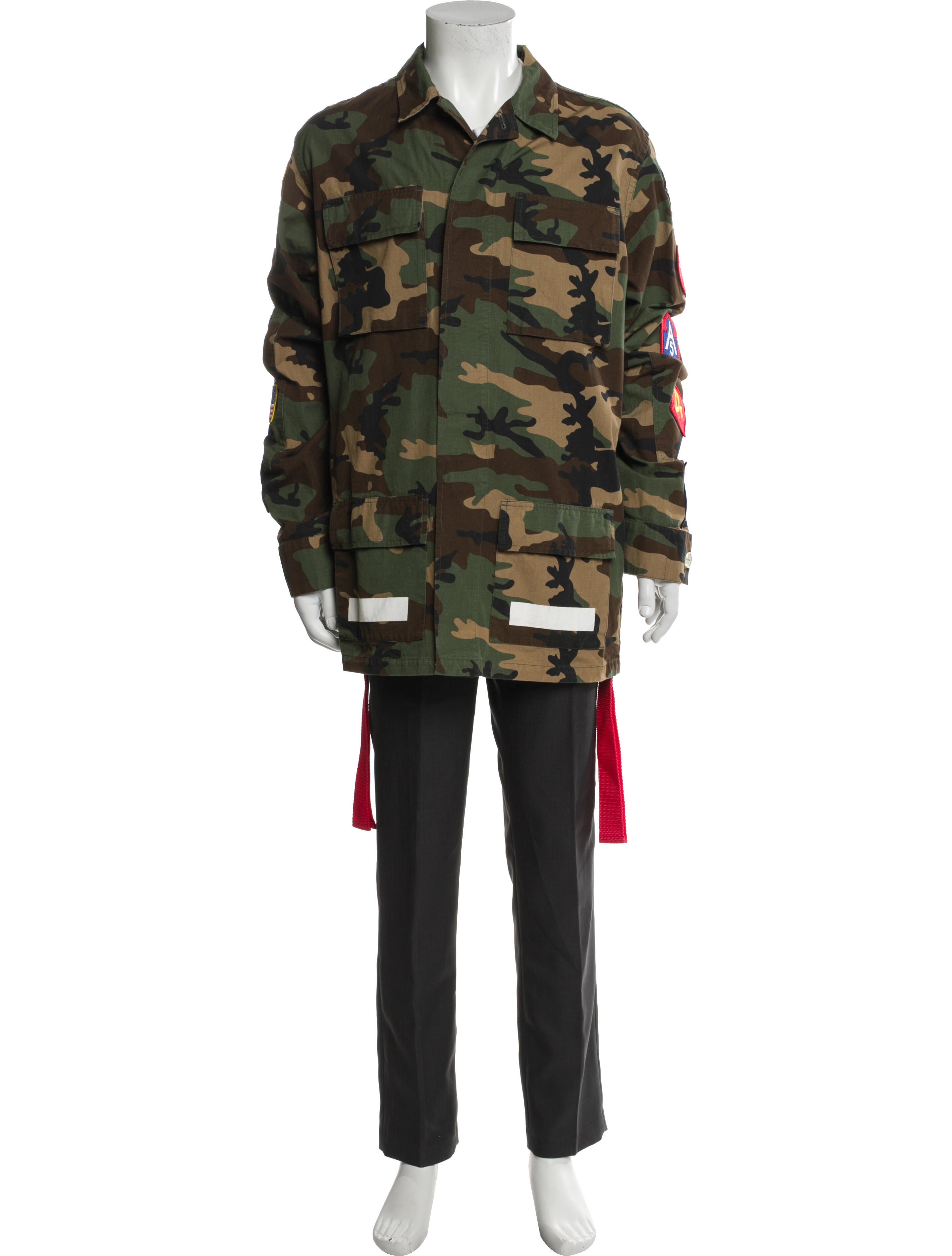 Off-White 2017 Signature Logo Parka