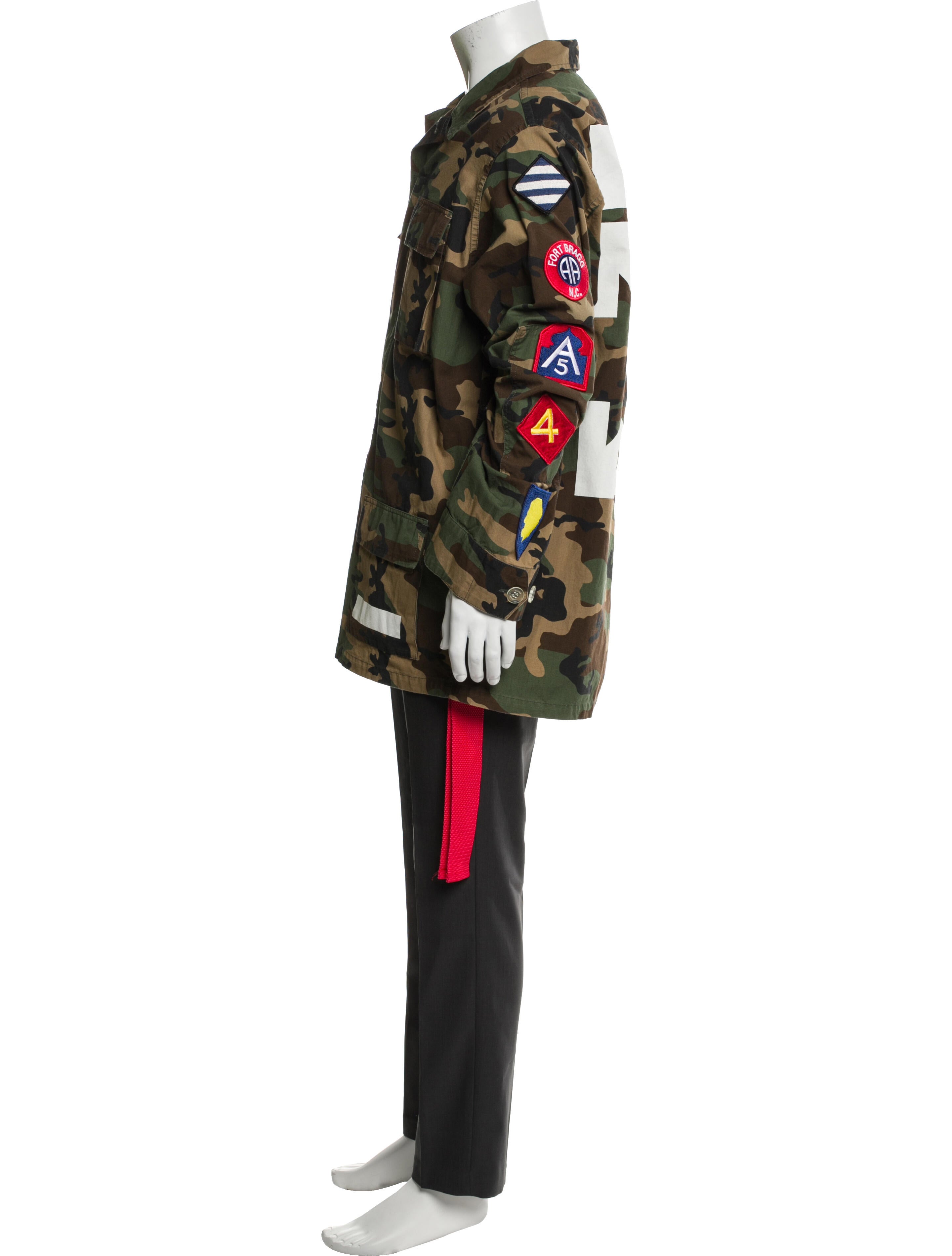 Off-White 2017 Signature Logo Parka