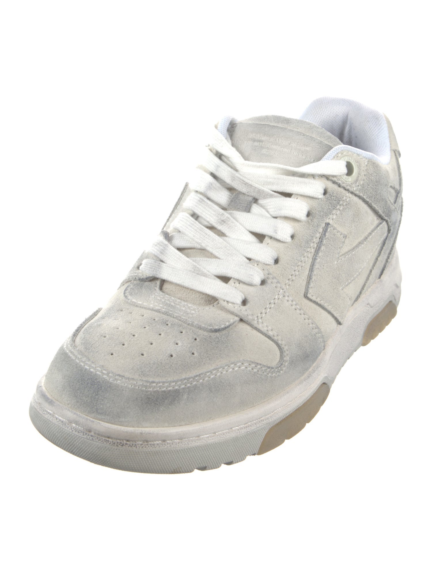 Off-White Suede Sneakers