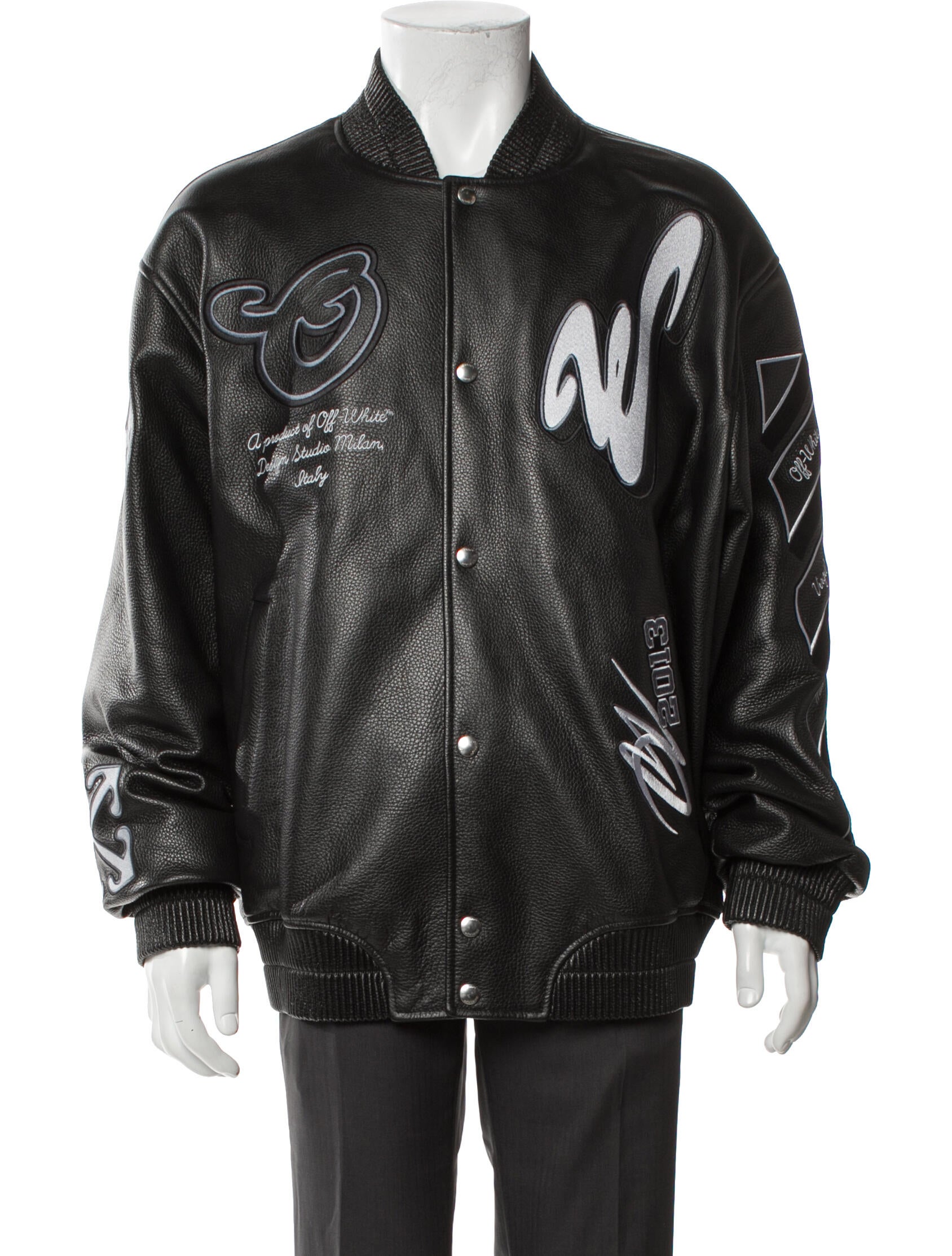 Off-White 2024 Signature Logo Jacket w/ Tags