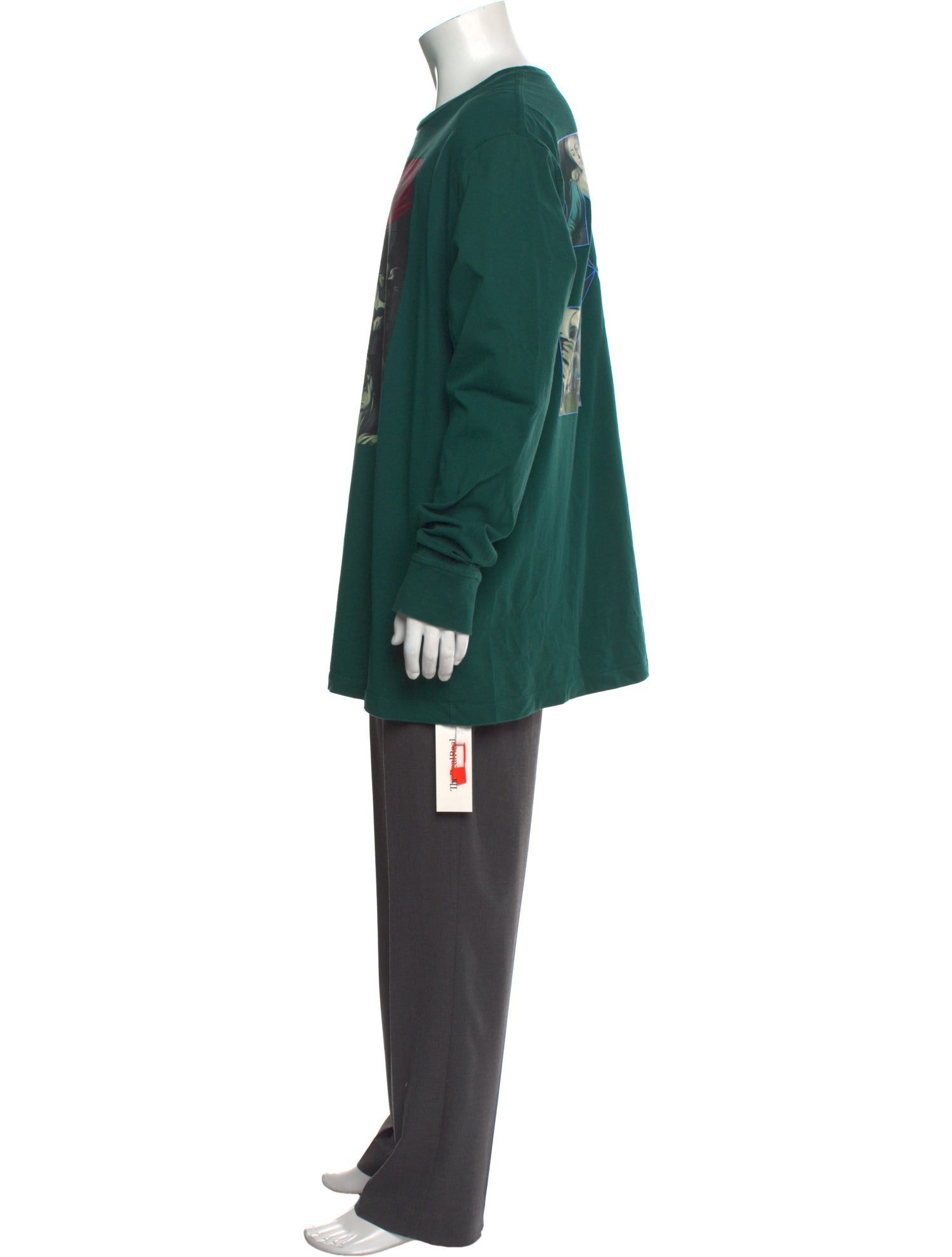 Off-White Graphic Print Crew Neck T-Shirt