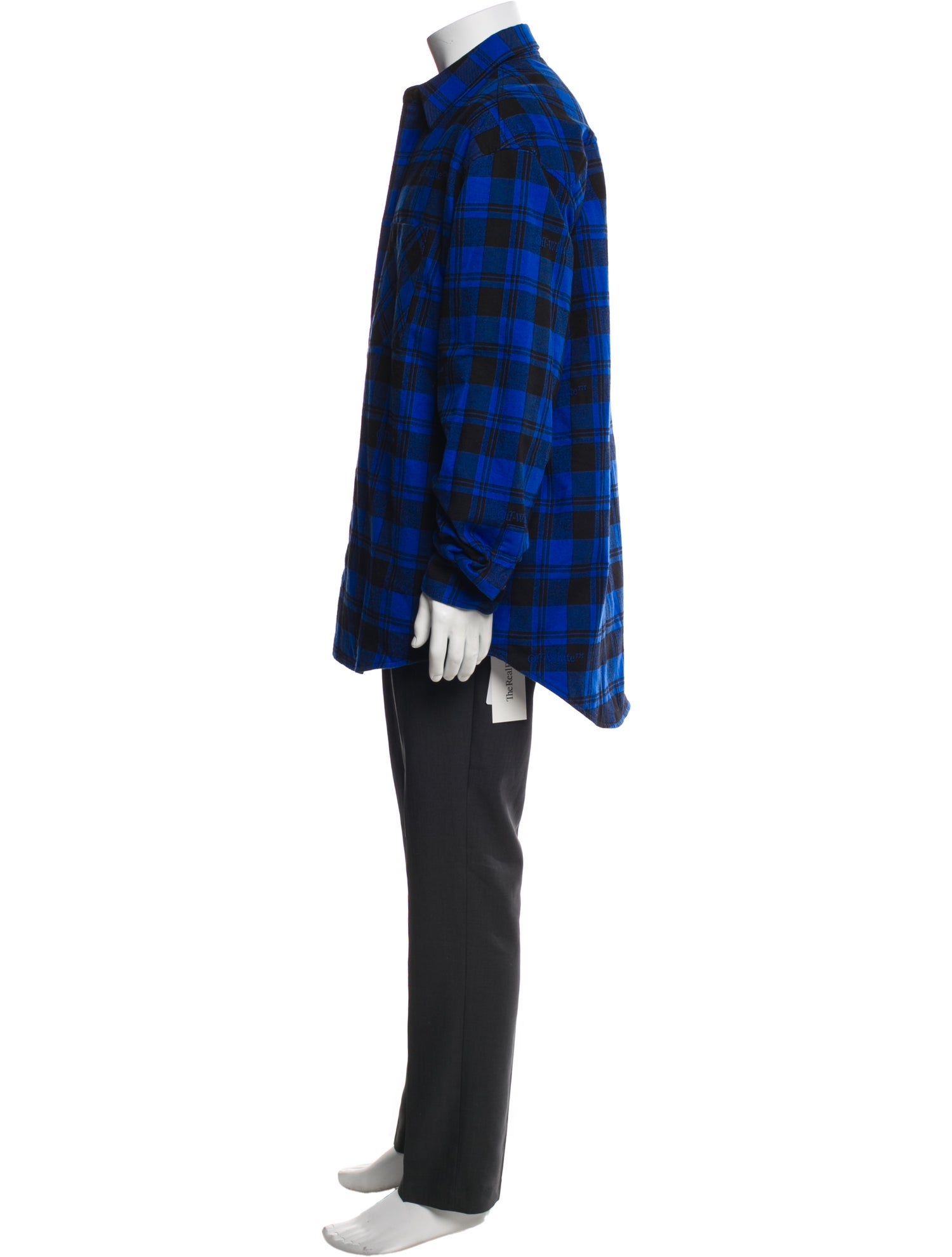 Off-White 2023 Plaid Print Shirt