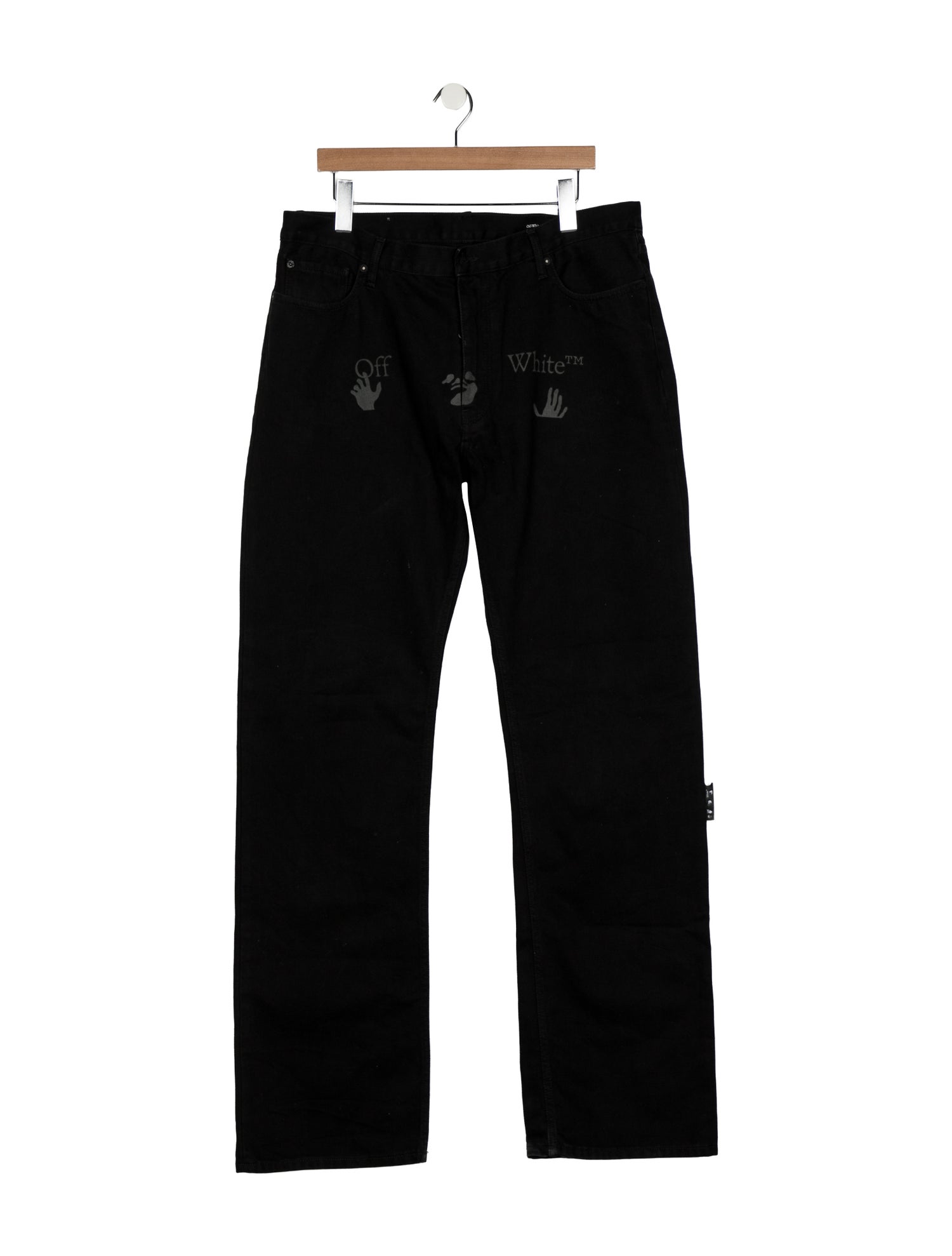 Off-White 2020 Straight-Leg Jeans