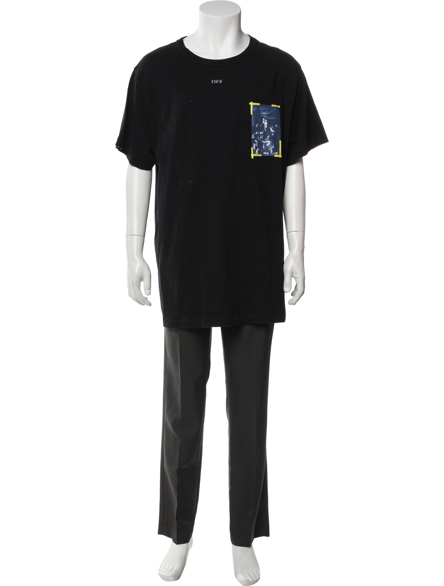 Off-White 2017 Mini Caravaggio Painting T-Shirt