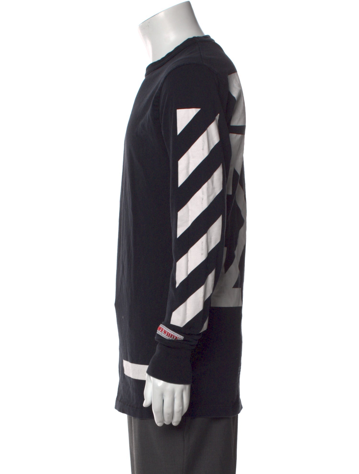 Off-White Diagonals Graphic Print T-Shirt