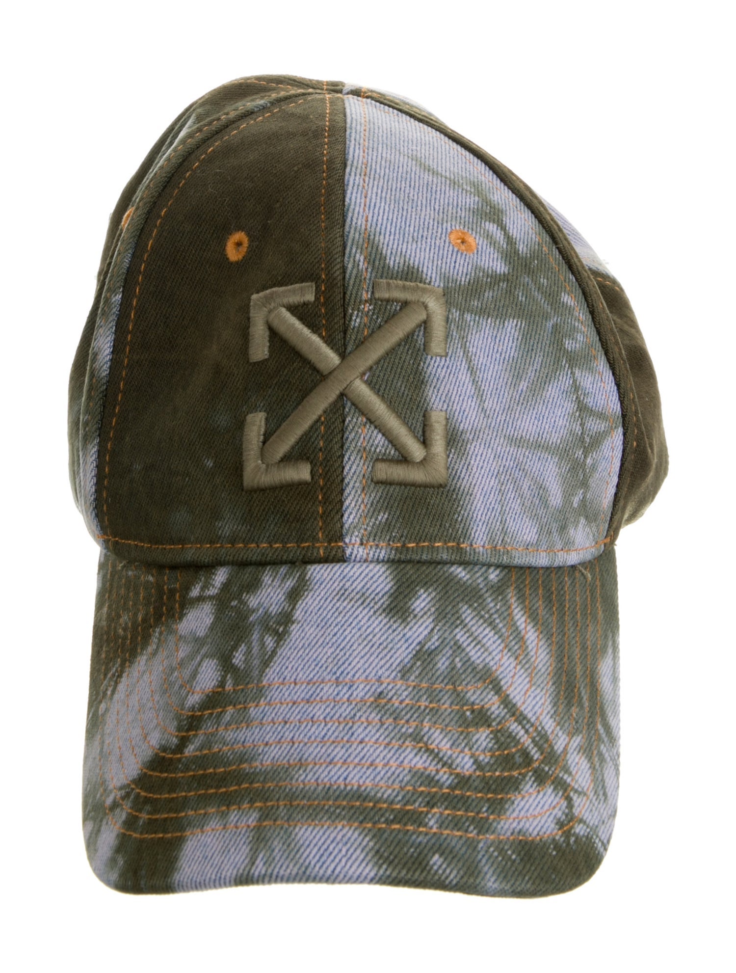 Off-White Tie-Dye Arrows Baseball Hat w/Tags